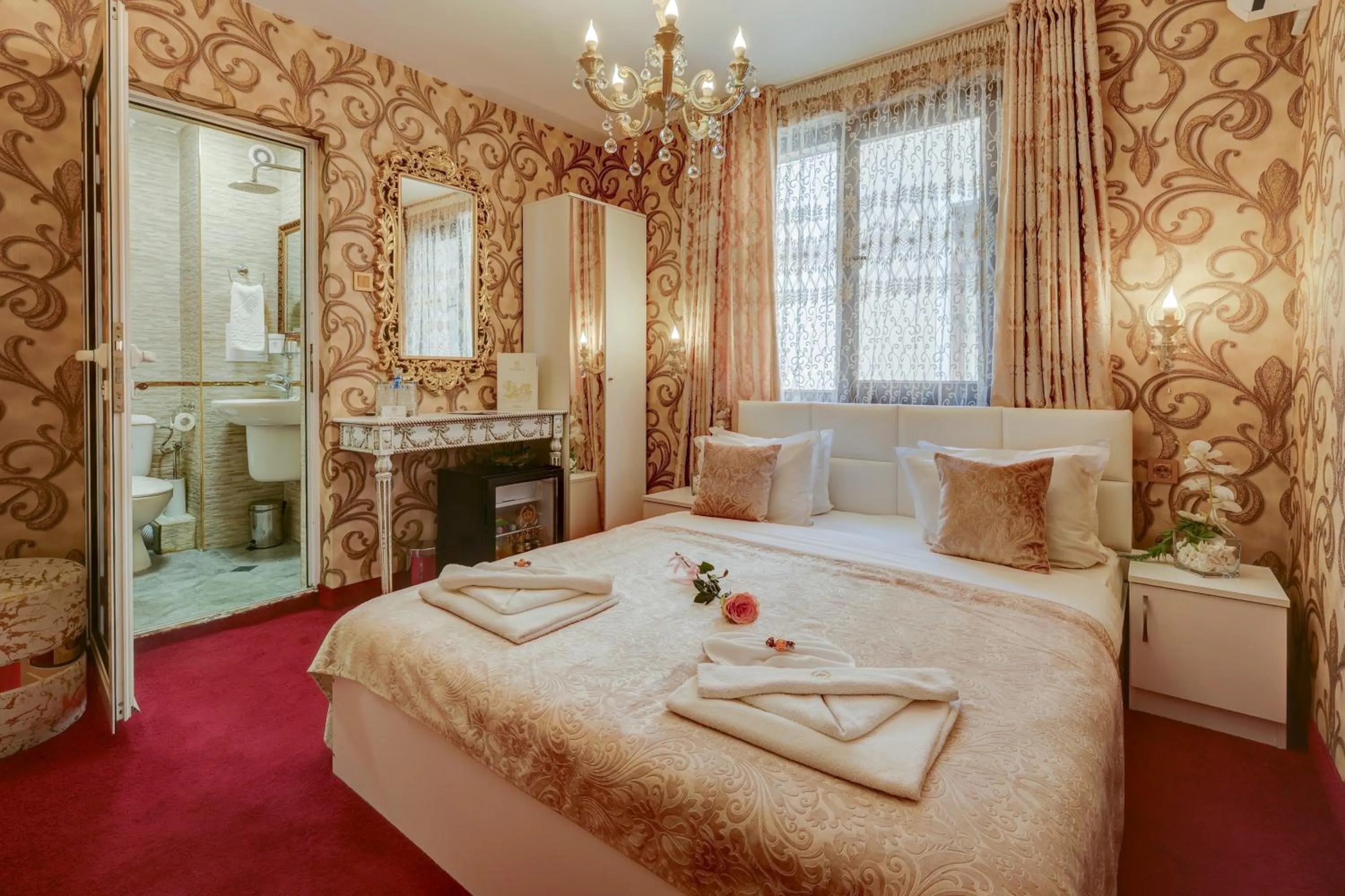 Bed in Hotel IMPERIA