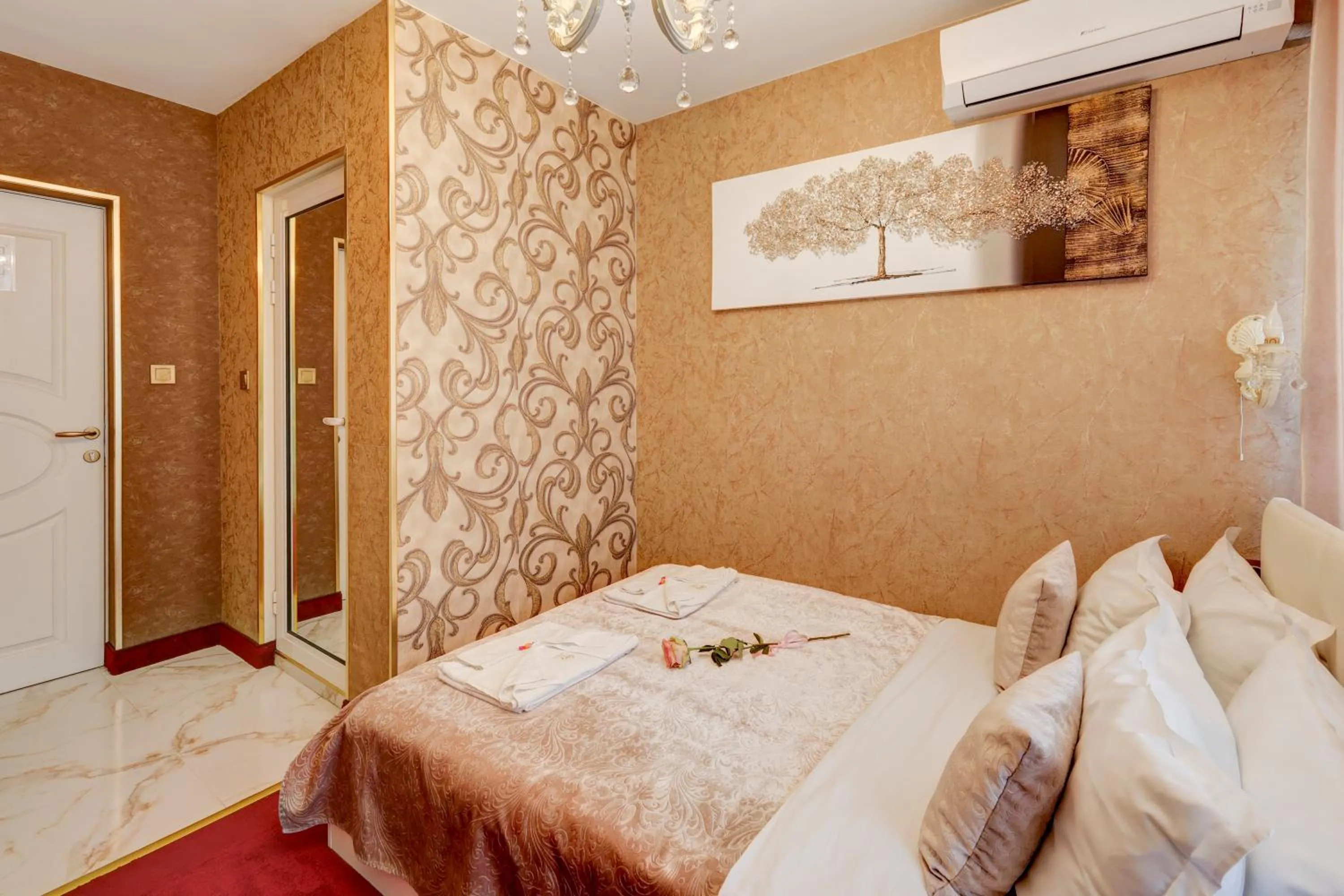 Bed in Hotel IMPERIA