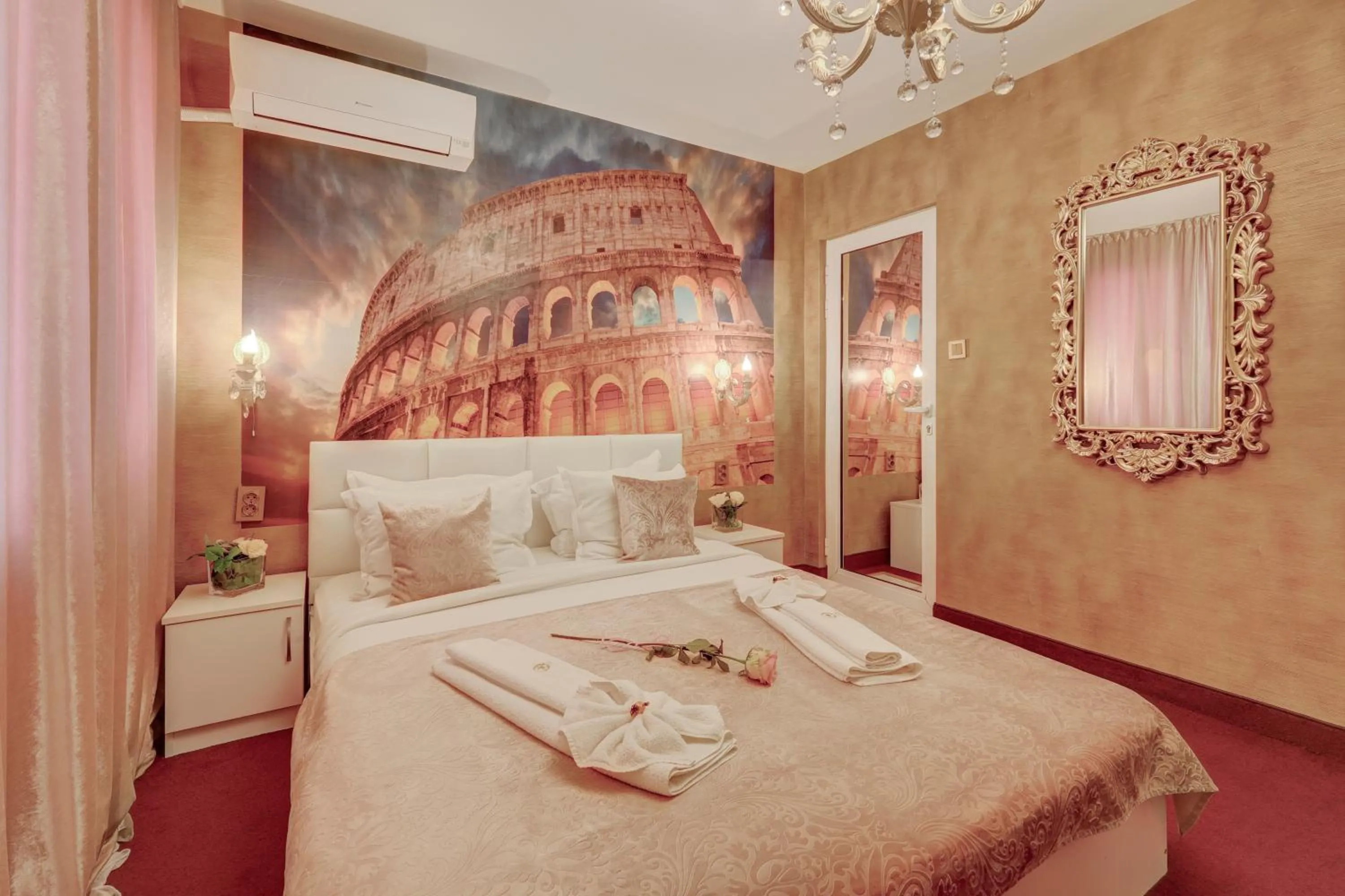 Bed in Hotel IMPERIA