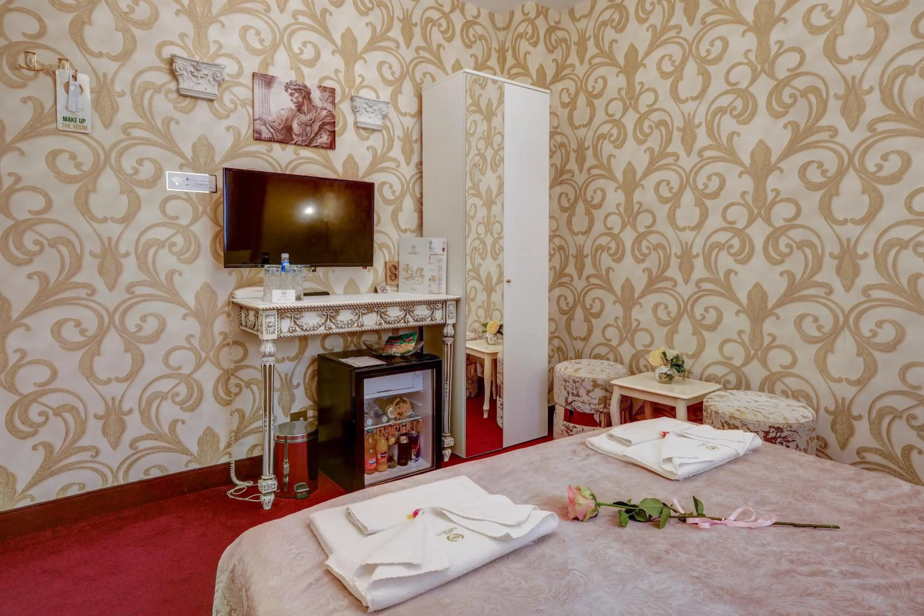 Bed in Hotel IMPERIA