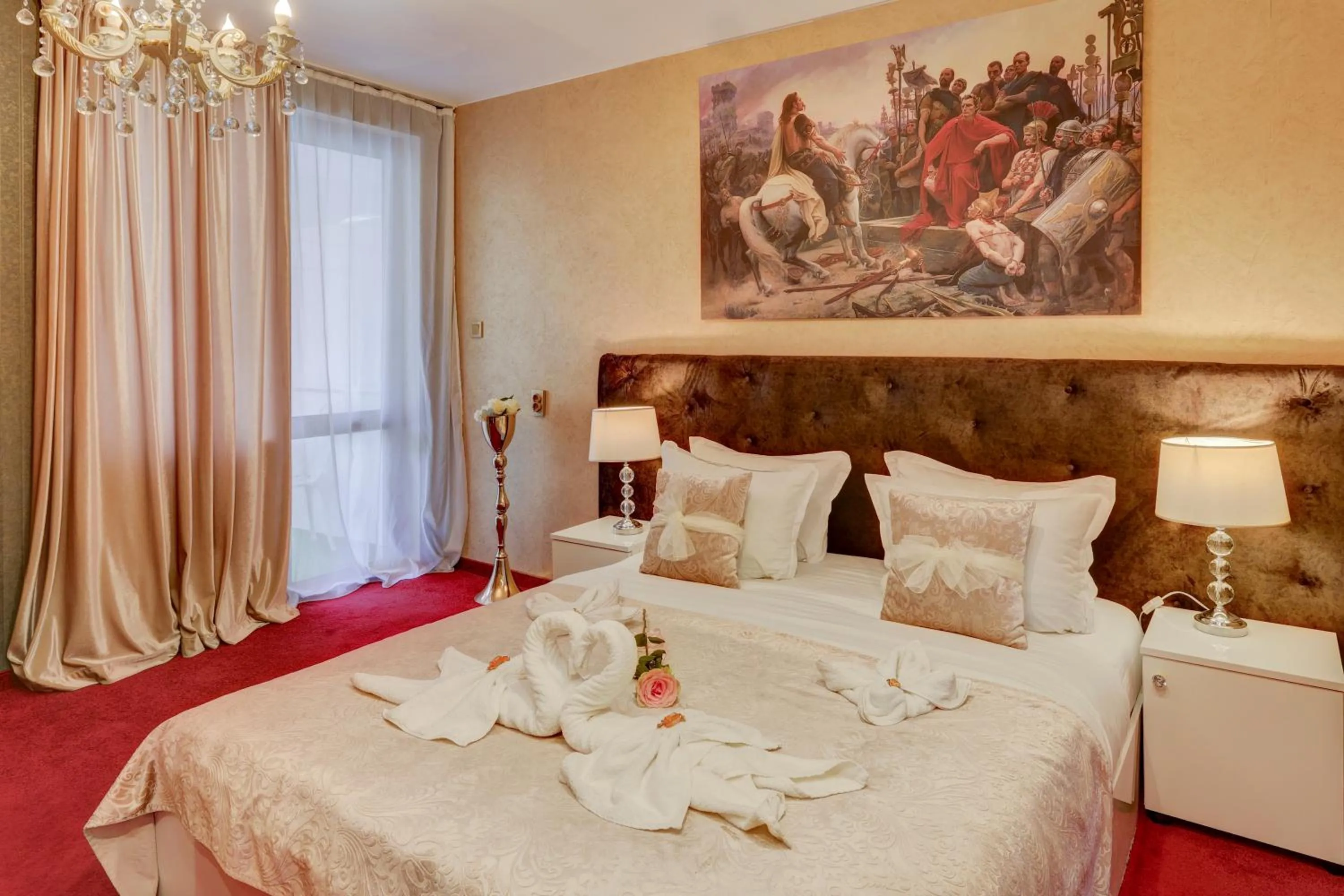 Bed in Hotel IMPERIA