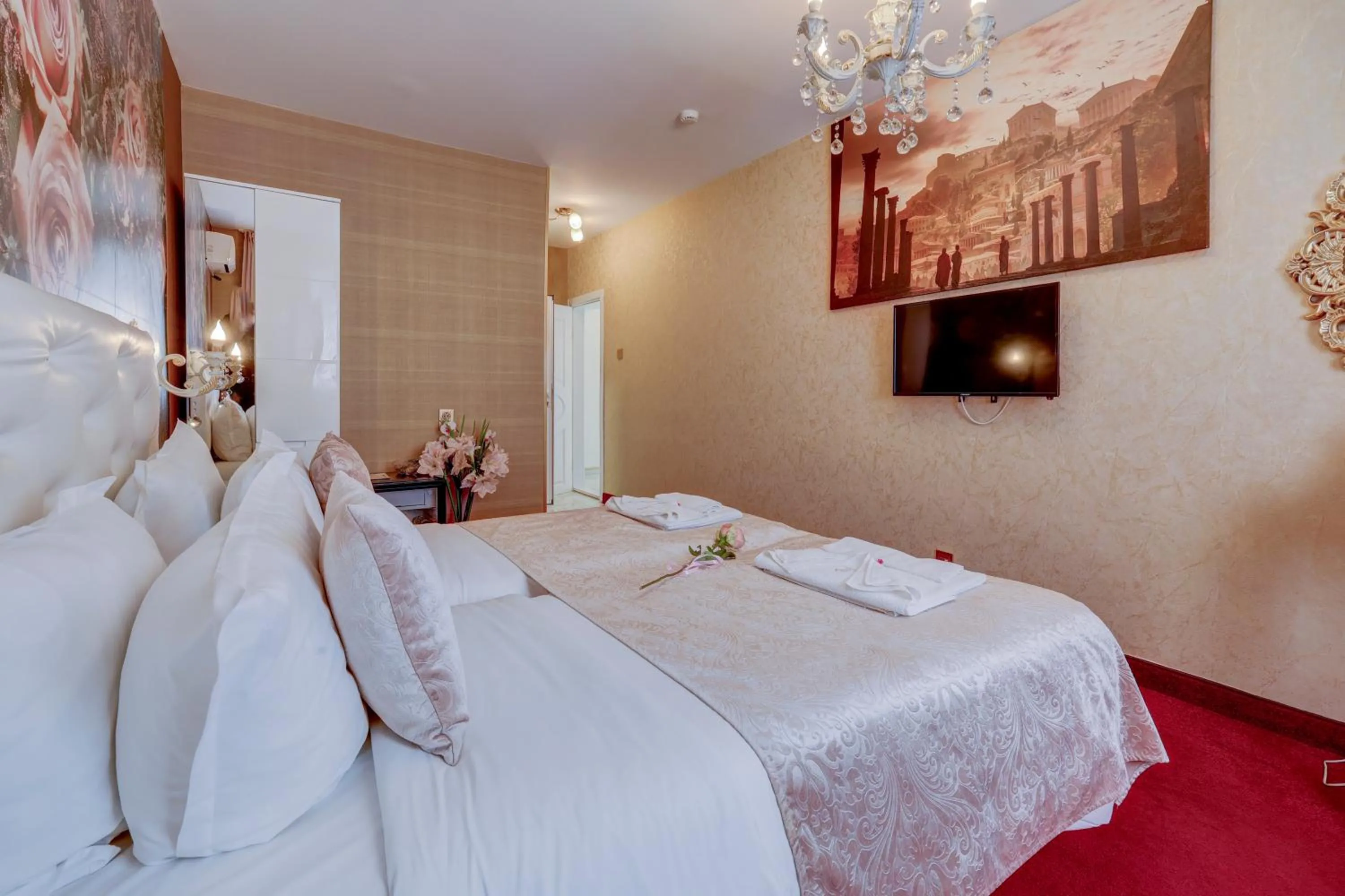 Bed in Hotel IMPERIA