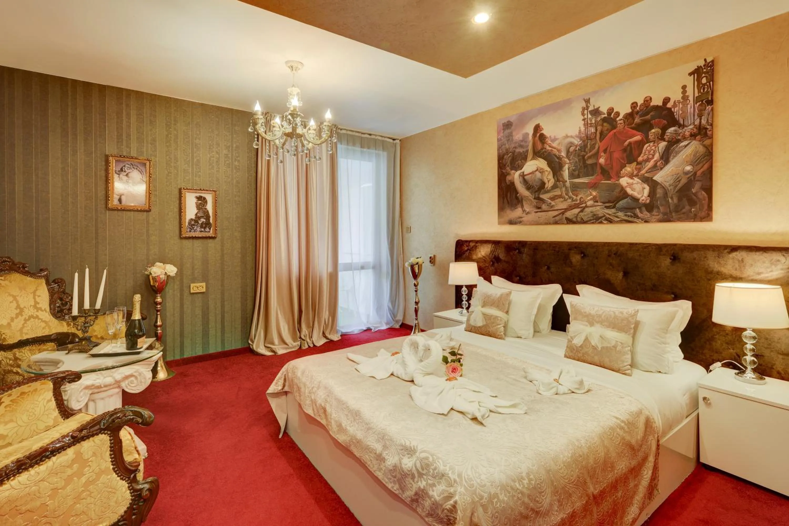 Bed in Hotel IMPERIA