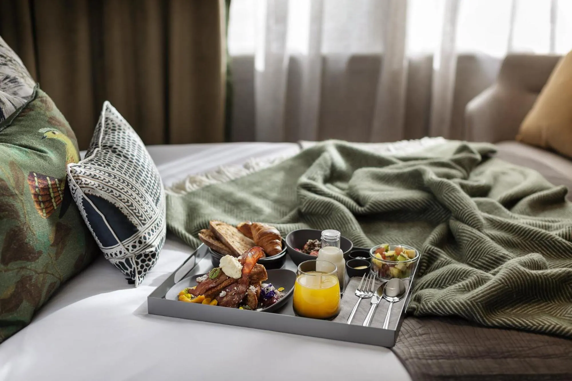 Food close-up, Bed in Hotel Fitzroy curated by Fable