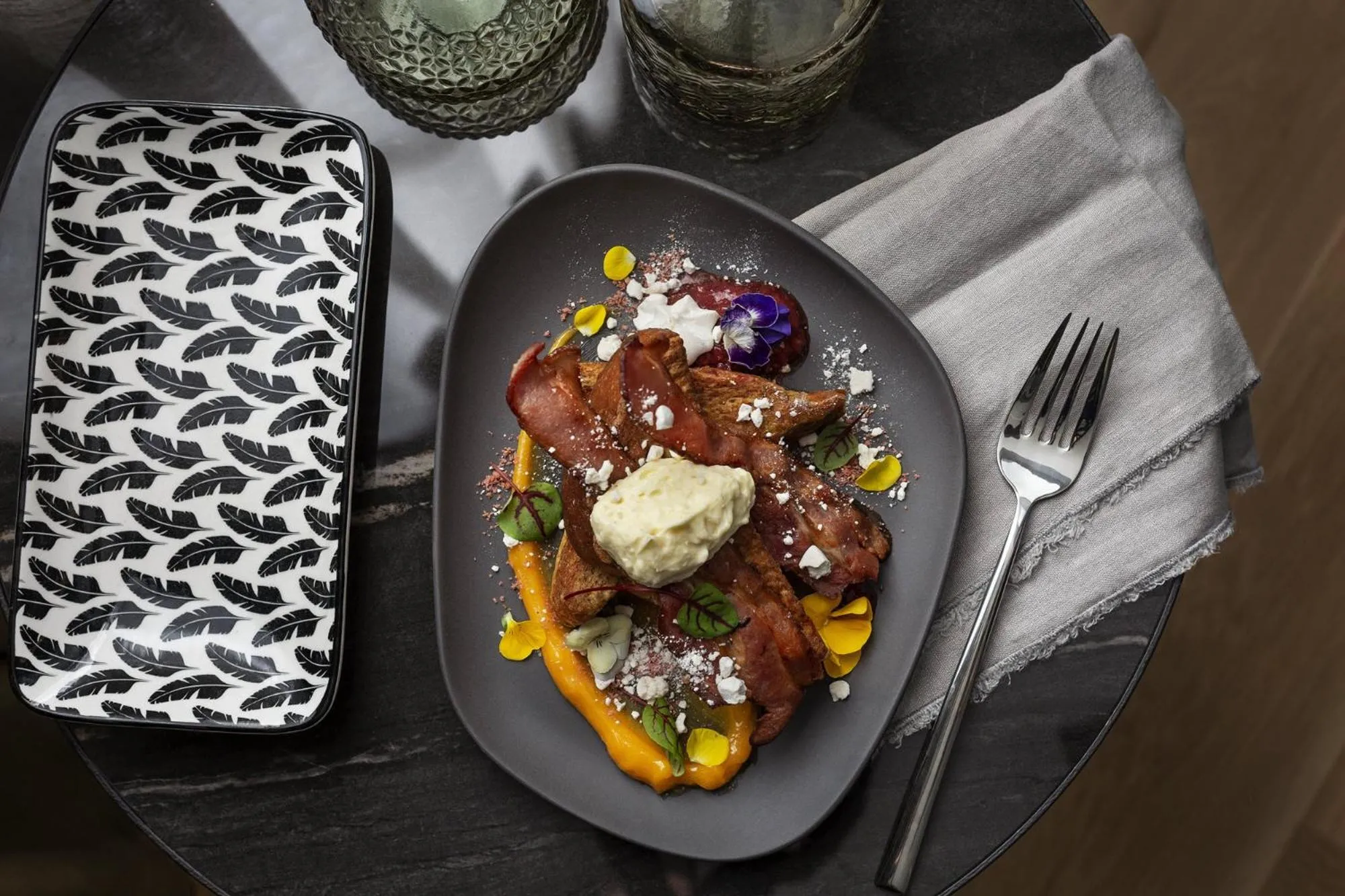 Food close-up in Hotel Fitzroy curated by Fable