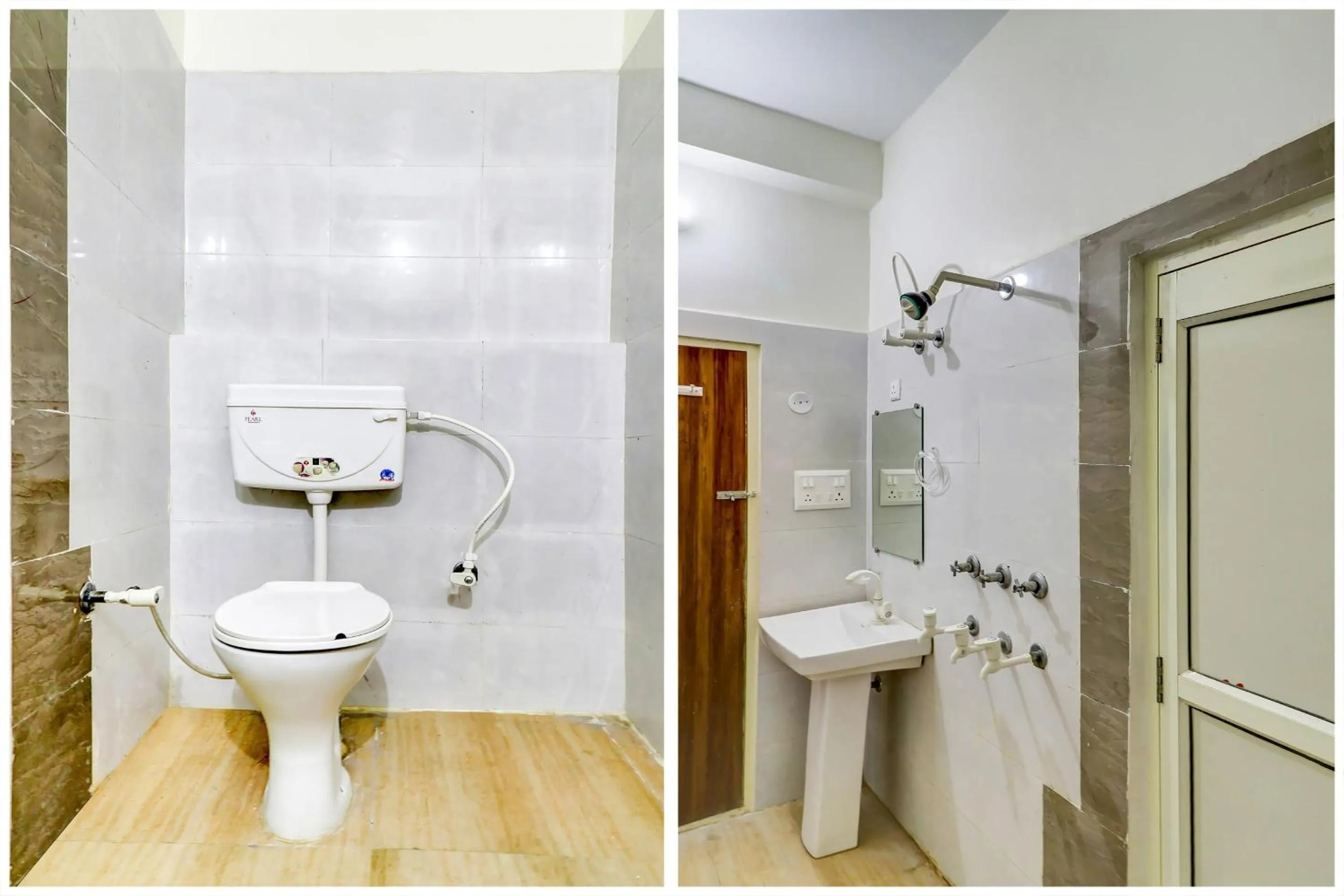 Bathroom in Hotel O Shivam