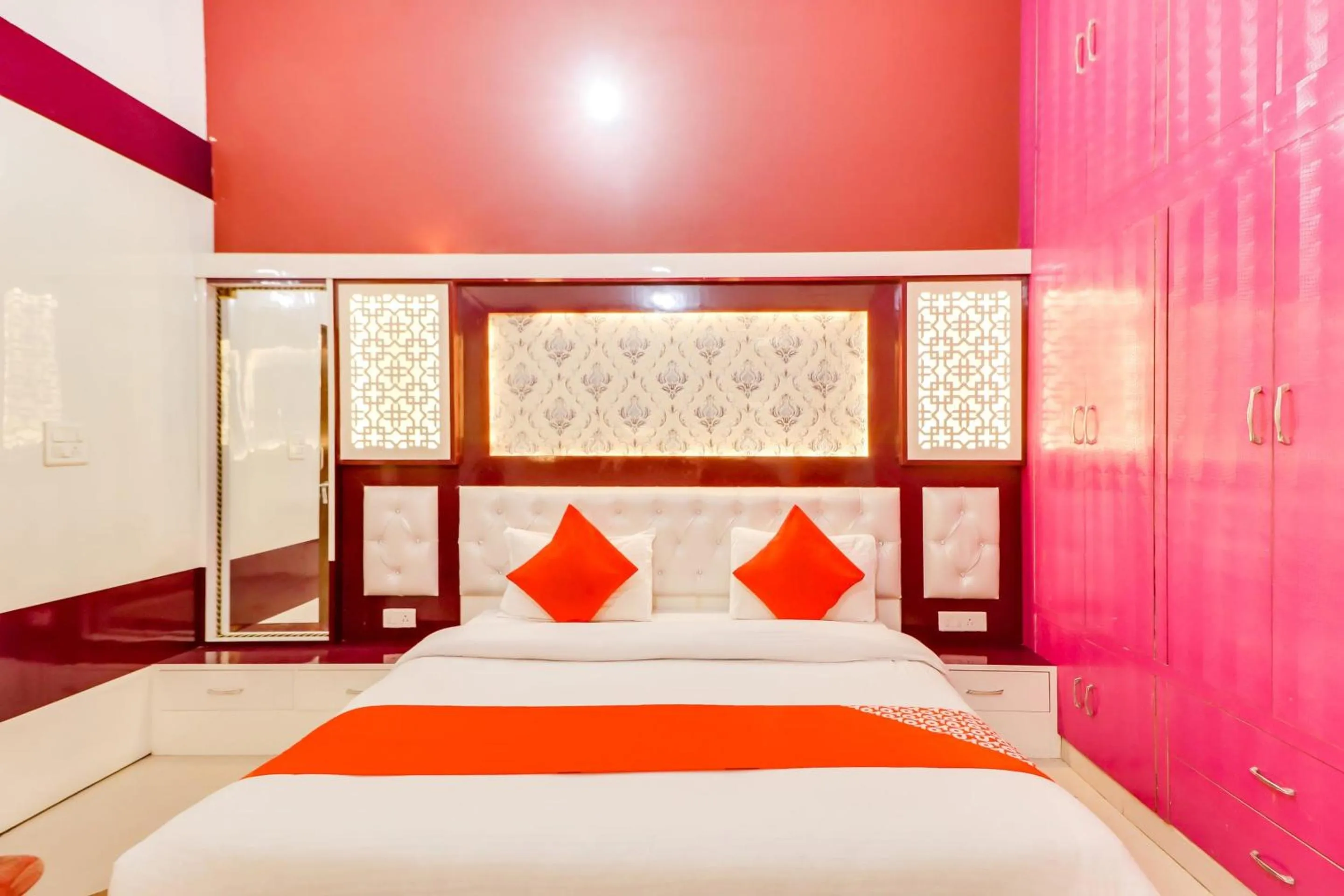 Bedroom, Bed in Hotel O by OYO Olive