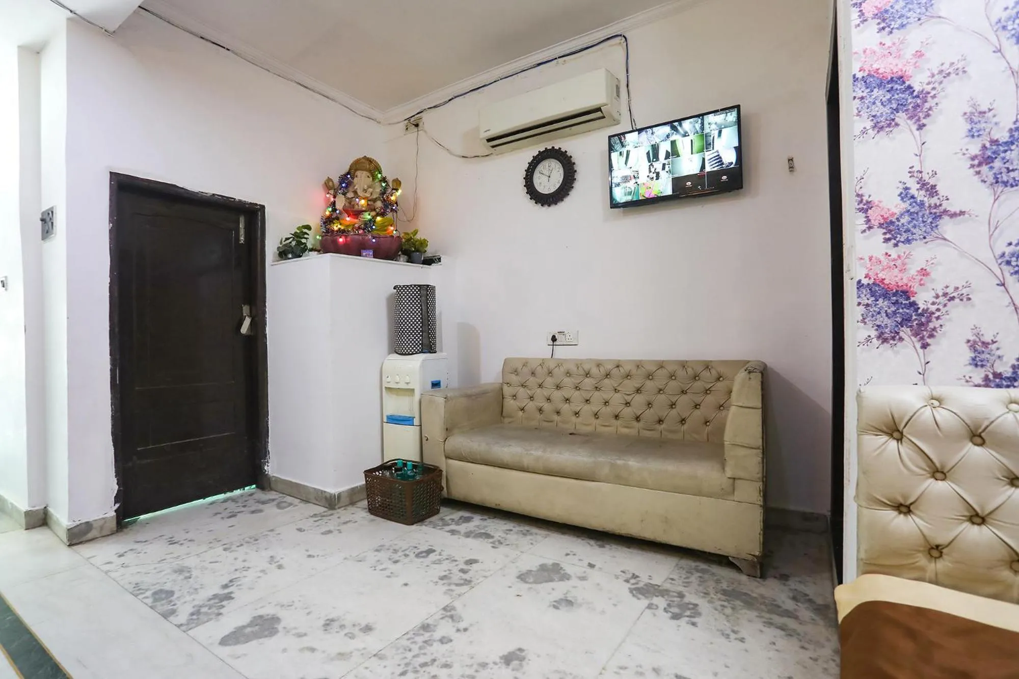 Seating area in FabHotel NK Residency