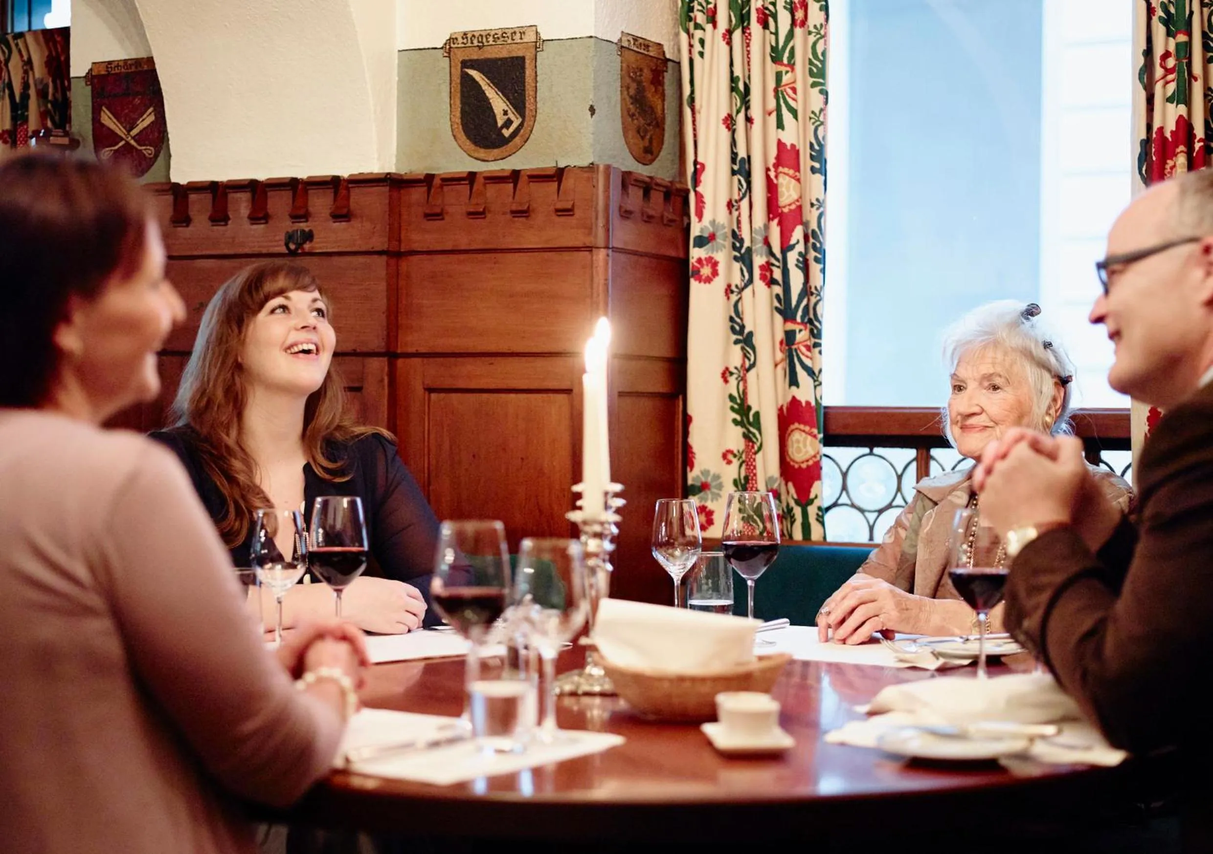 Restaurant/places to eat in Romantik Hotel Wilden Mann Luzern