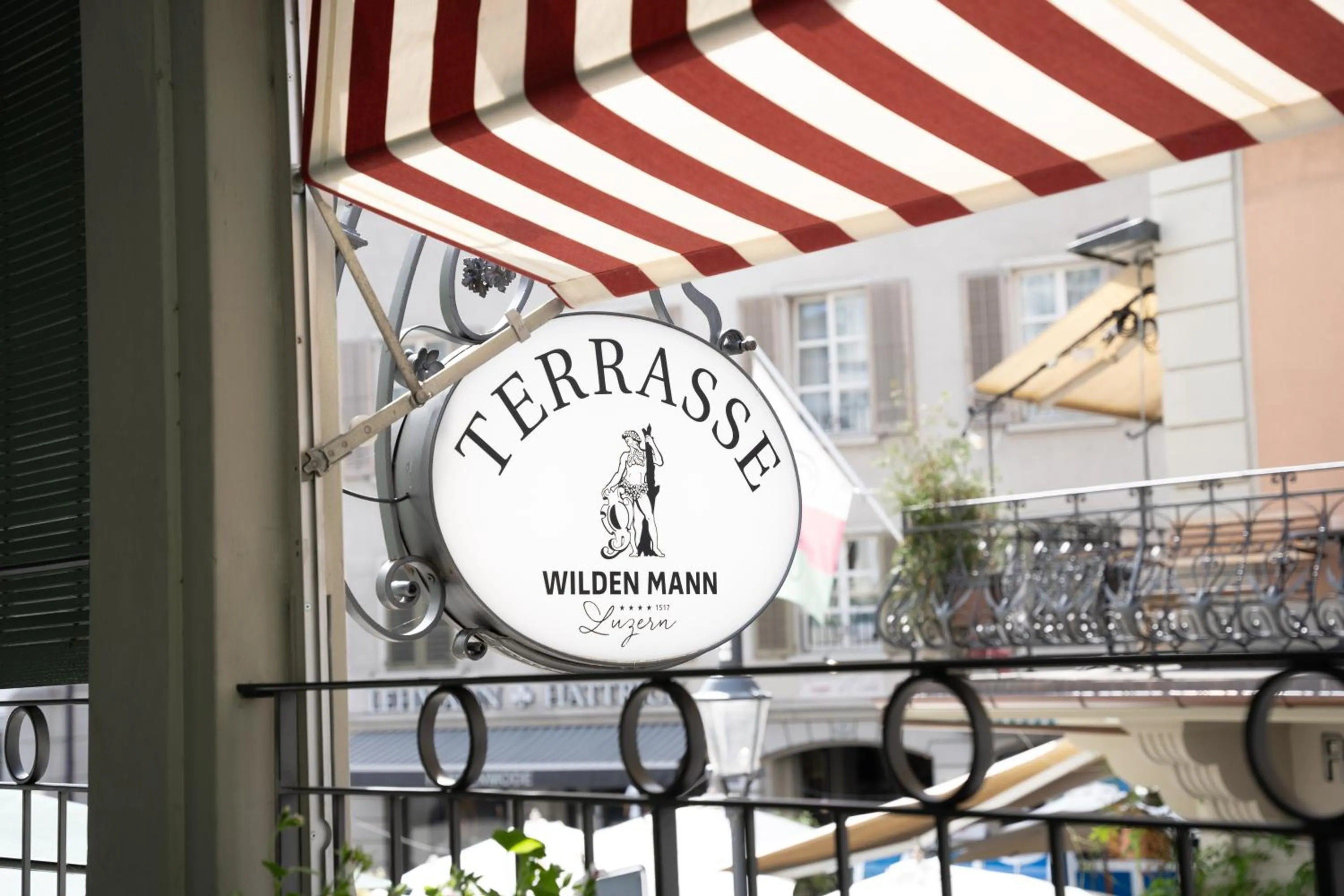 Restaurant/places to eat in Romantik Hotel Wilden Mann Luzern