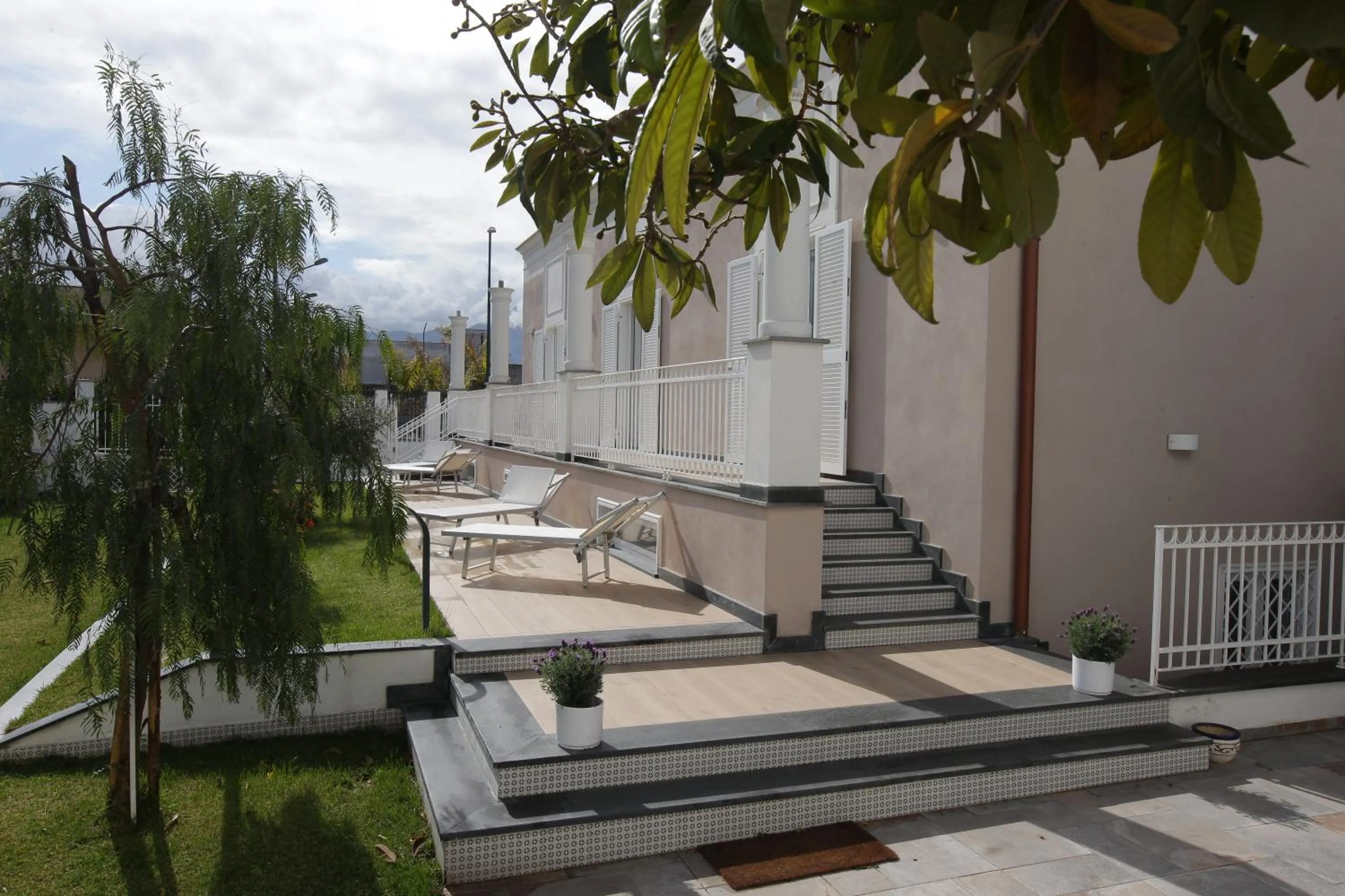 Patio in Pompei BnB Maison de Charme