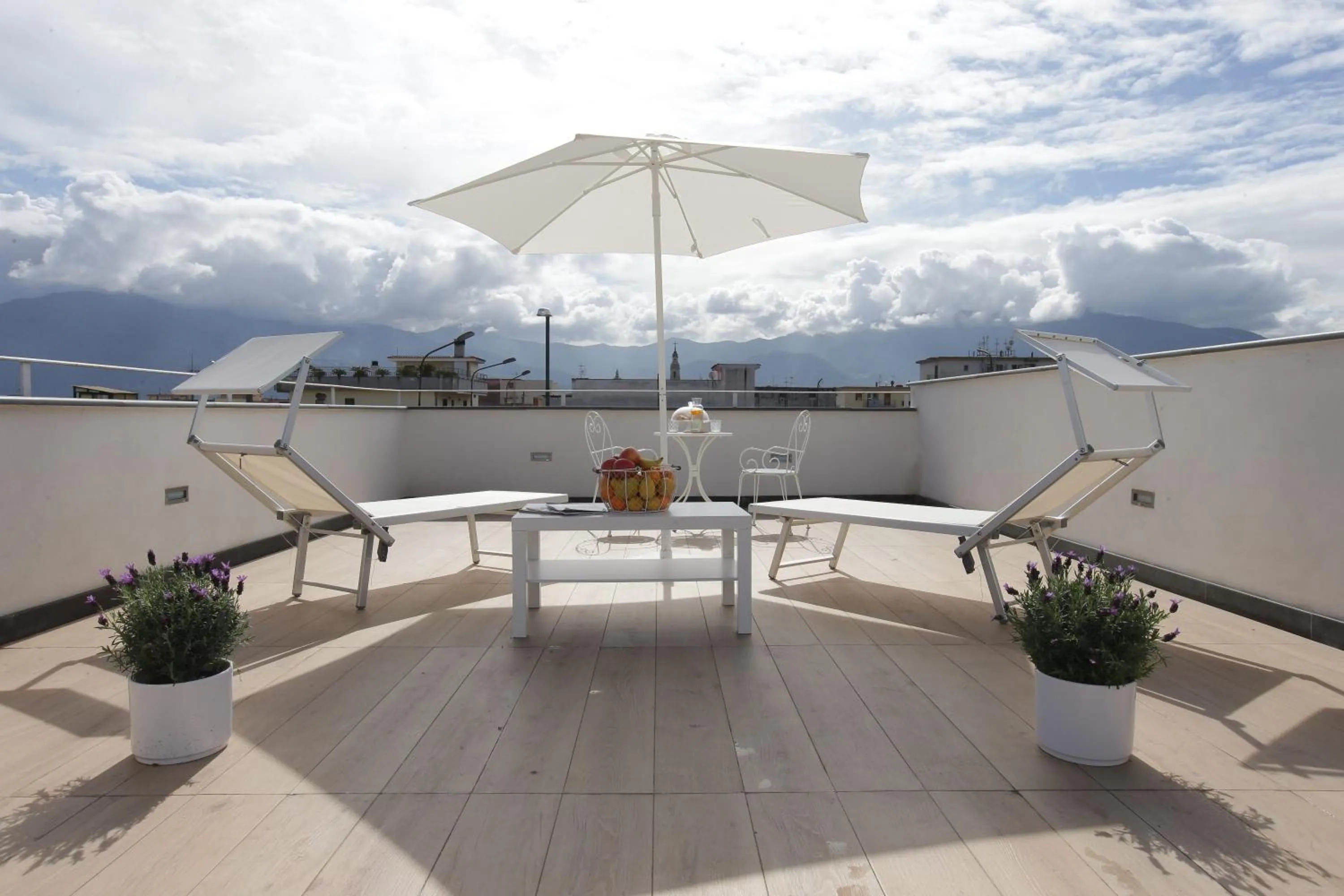 Patio in Pompei BnB Maison de Charme