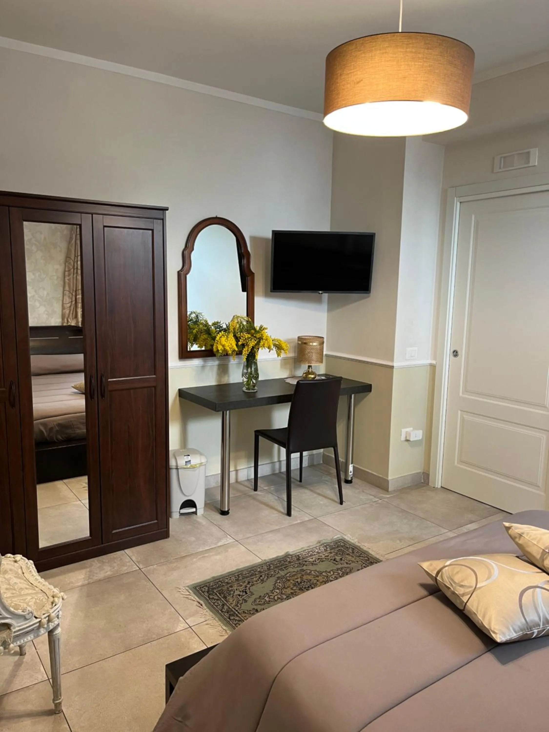 Seating area, Bed in Pompei BnB Maison de Charme