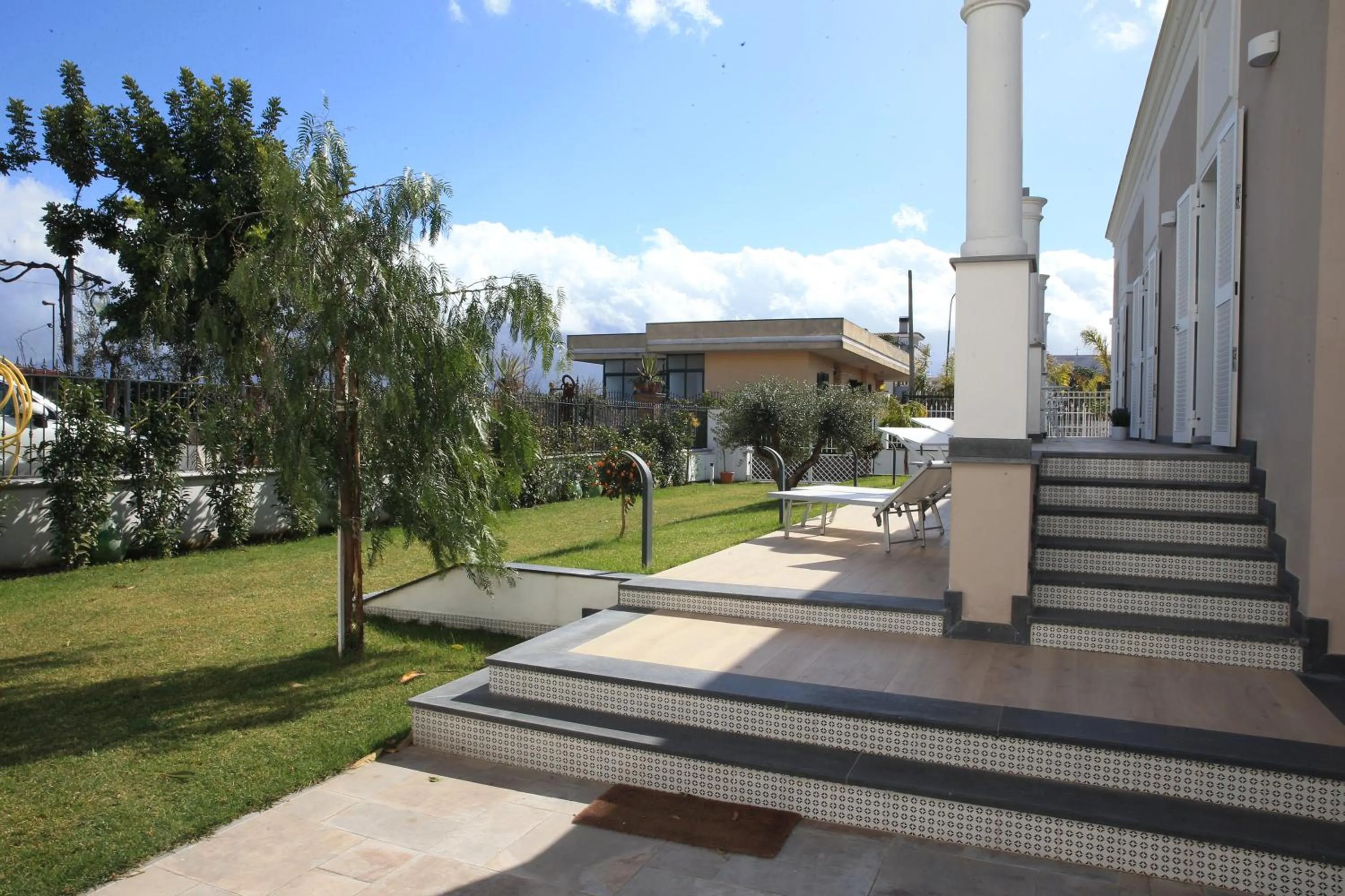 Patio in Pompei BnB Maison de Charme