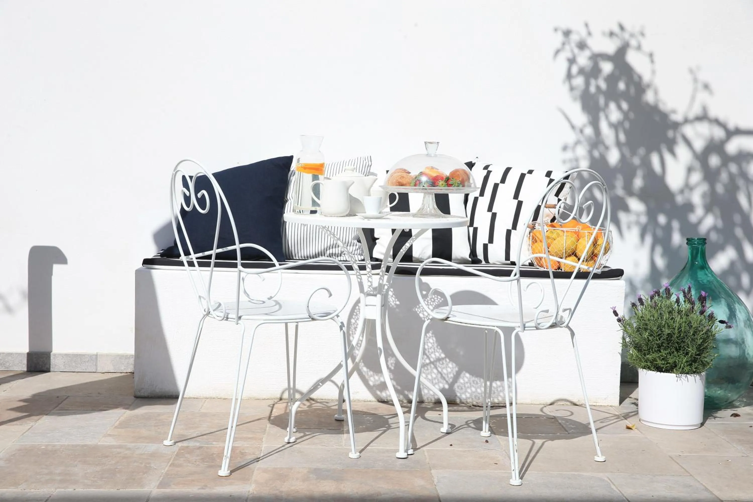 Patio in Pompei BnB Maison de Charme