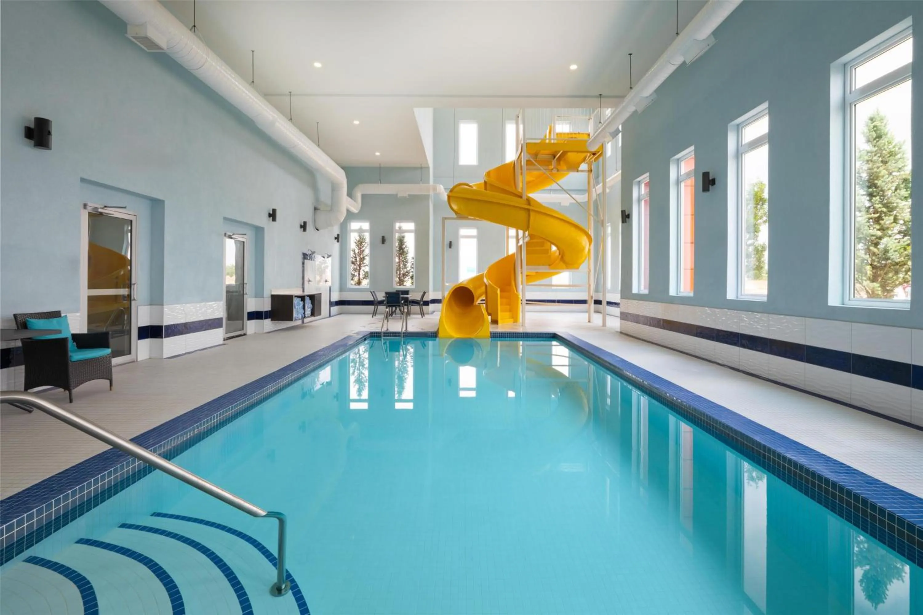 Pool view in Best Western Premier Executive Residency Medicine Hat