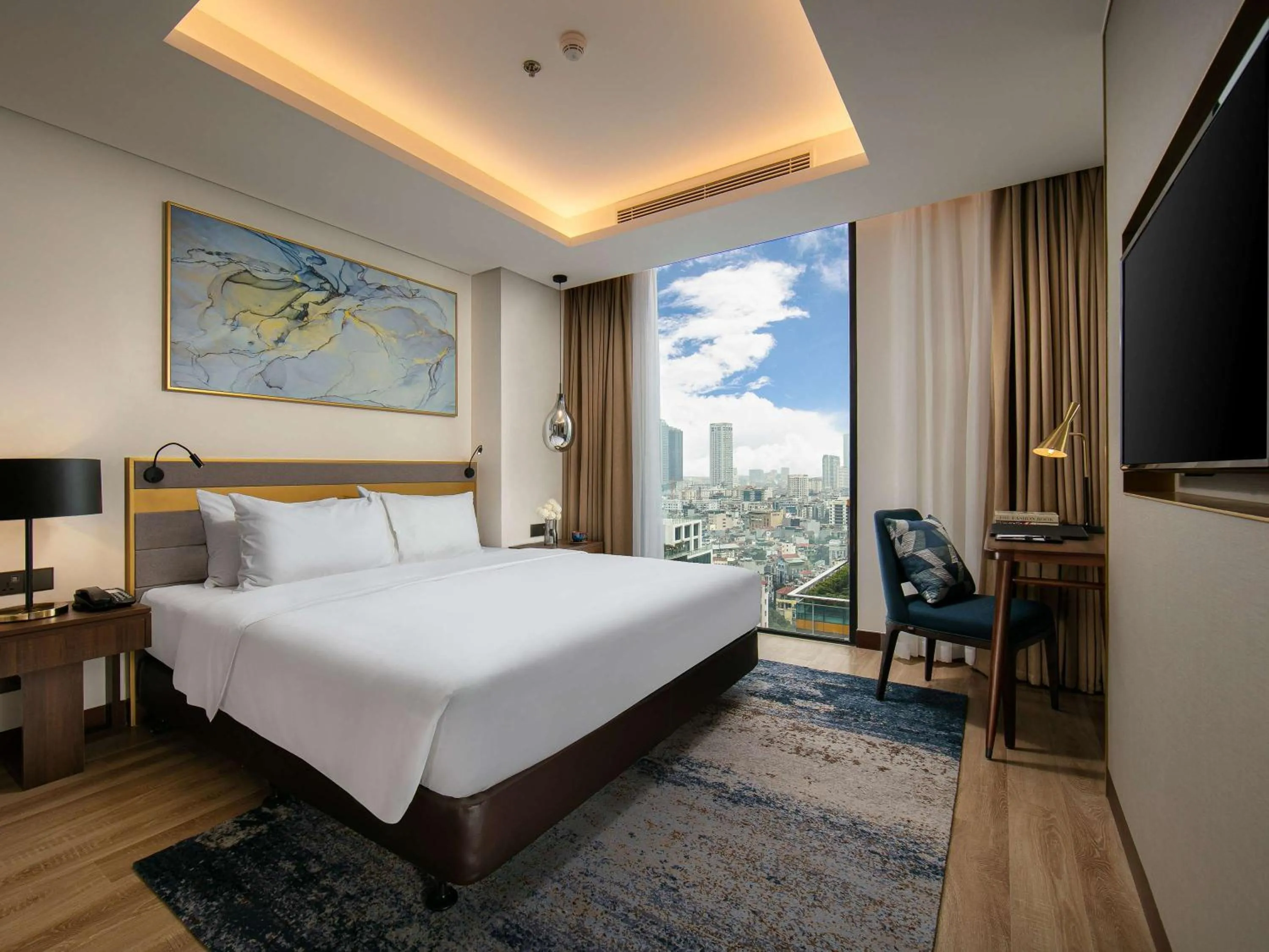 Bedroom, Bed in Eastin Hotel & Residences Hanoi