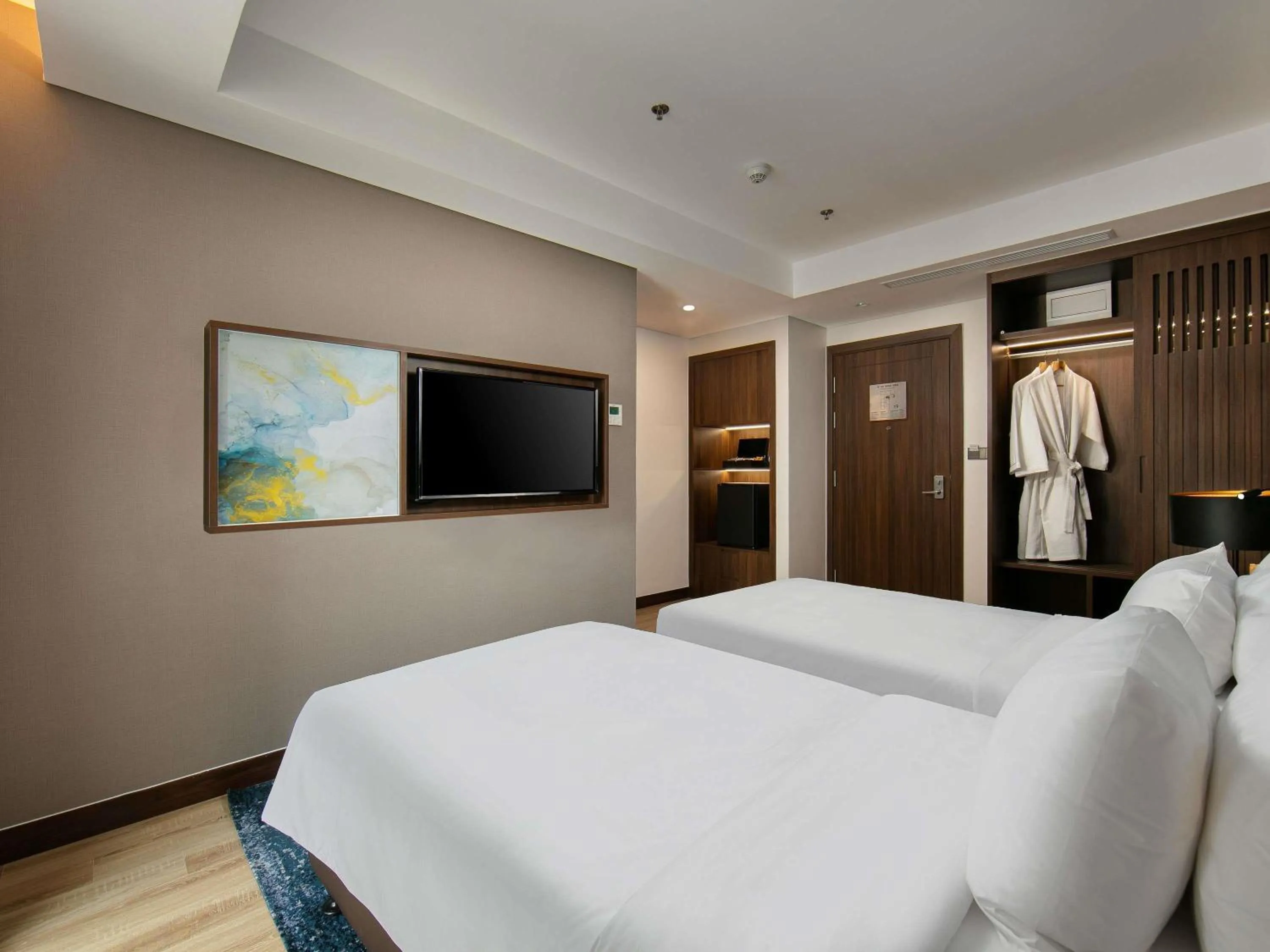 Bedroom, Bed in Mövenpick Living West Hanoi