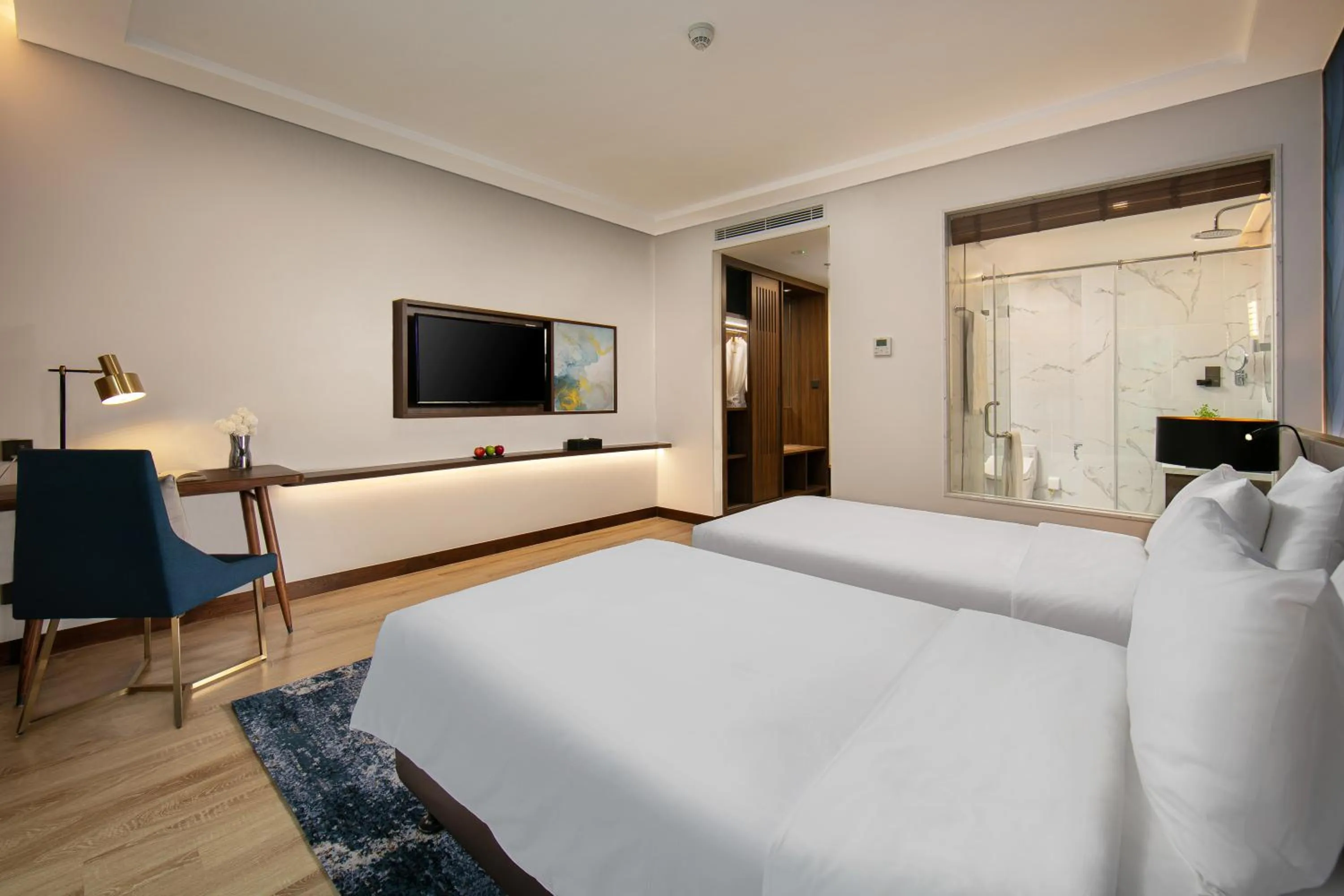 Bed in Eastin Hotel & Residences Hanoi