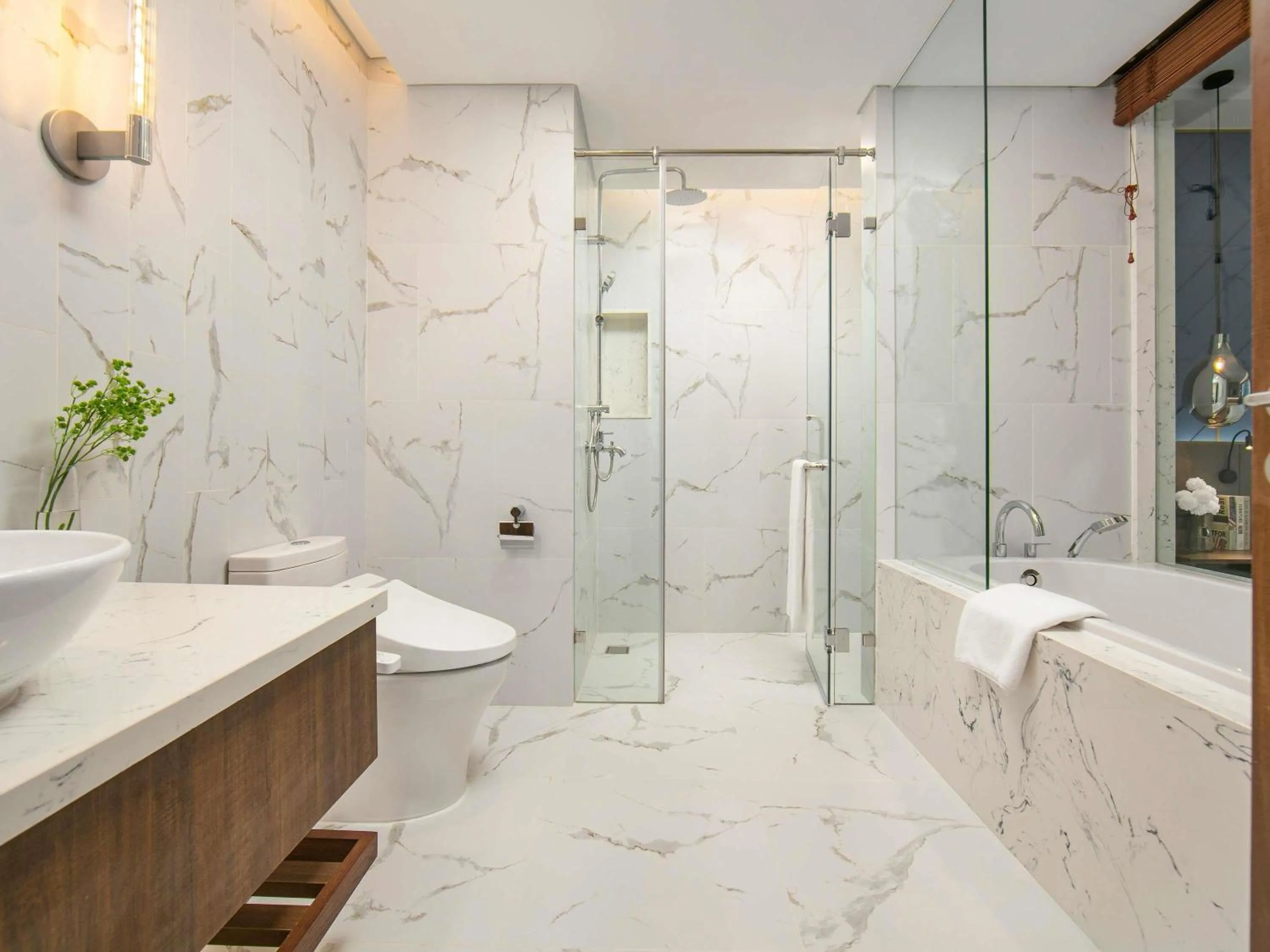 Bedroom in Mövenpick Living West Hanoi