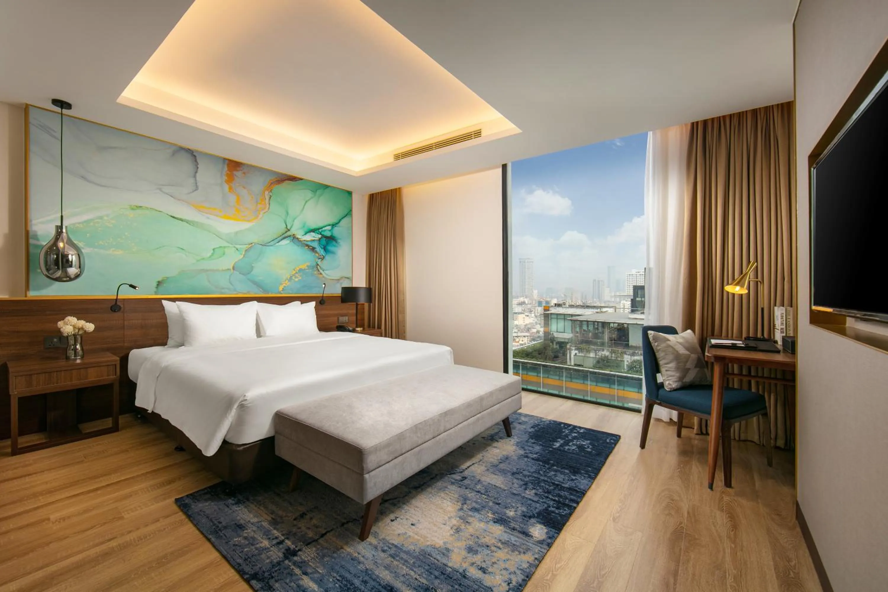 Bedroom, Bed in Eastin Hotel & Residences Hanoi