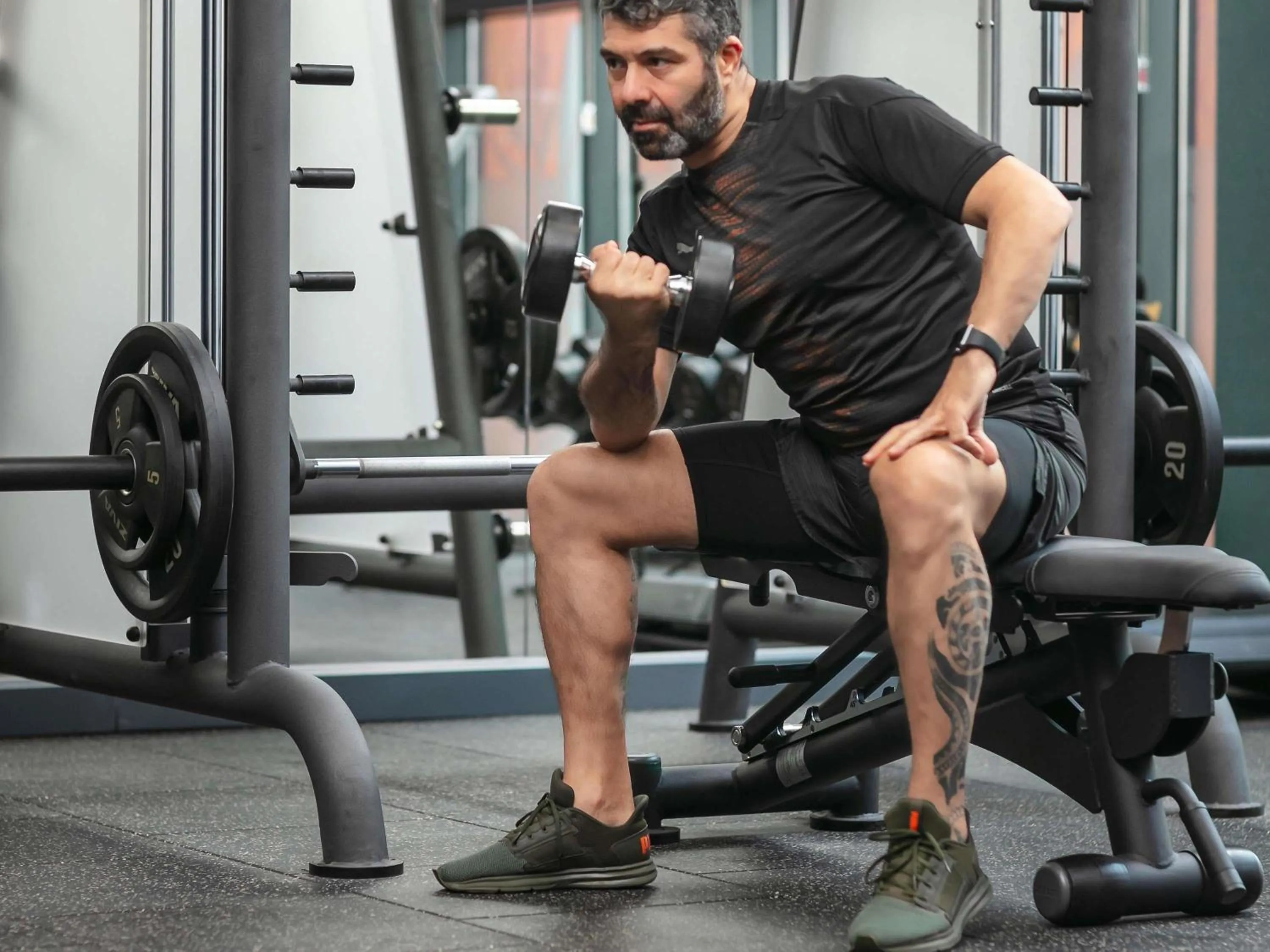 Fitness centre/facilities in Mövenpick Living West Hanoi