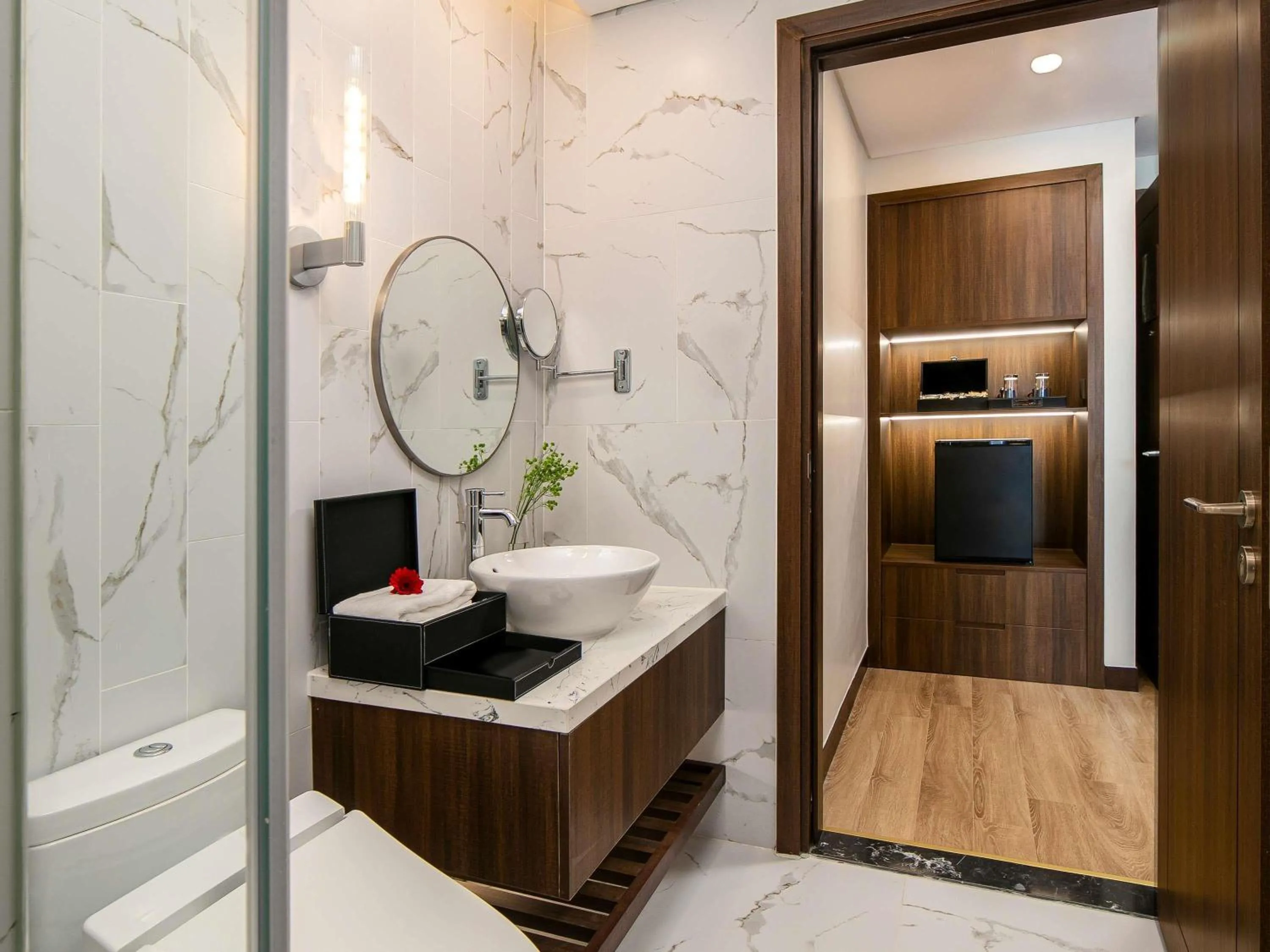 Bedroom in Mövenpick Living West Hanoi