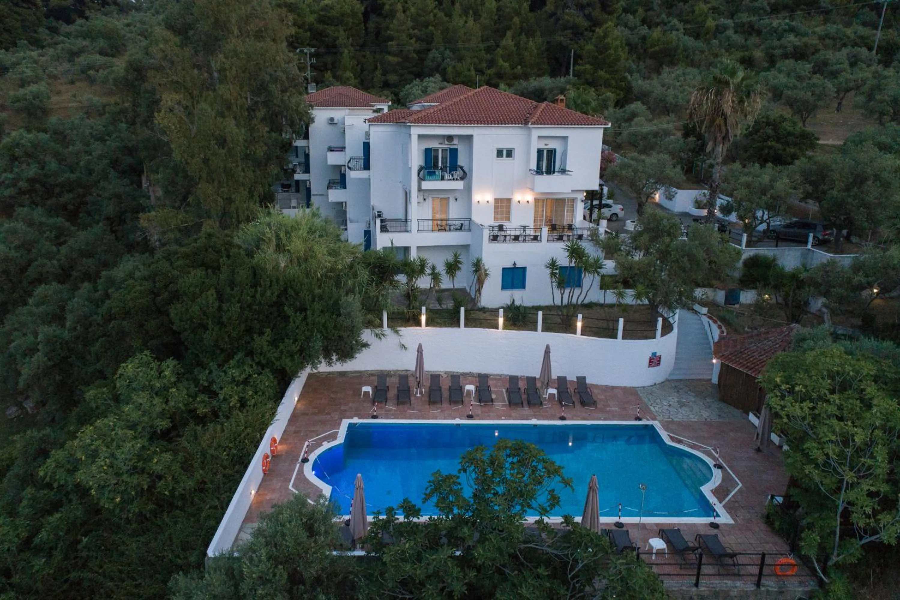 Property building in Anamar Skiathos Hotel