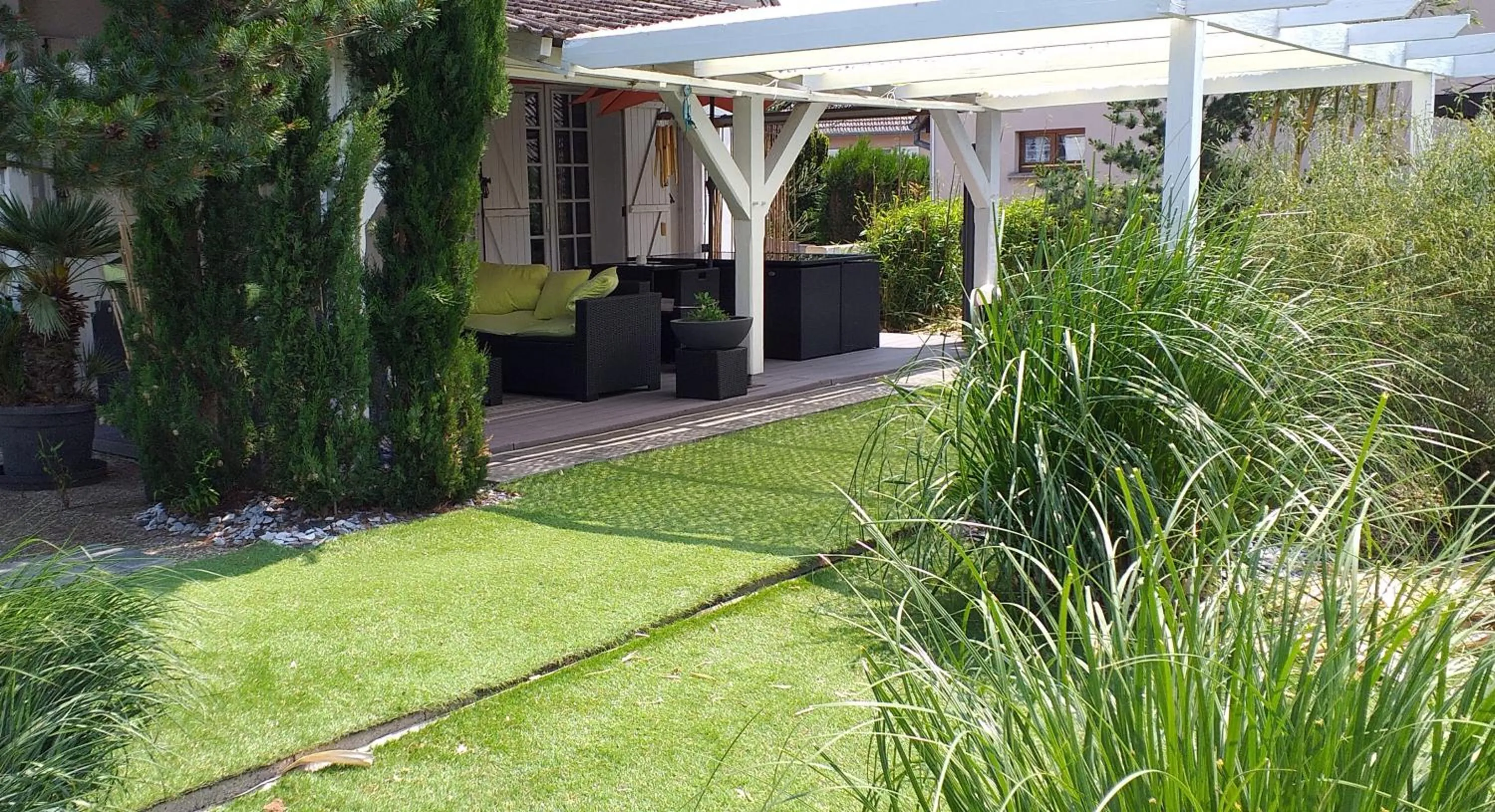 Garden in Moderne Home original design