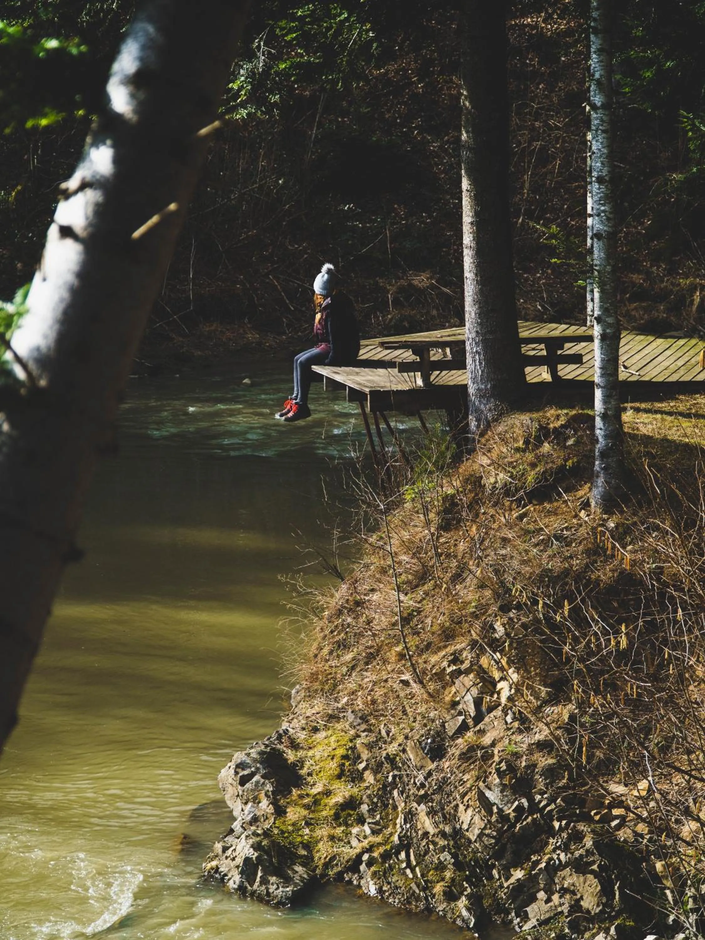Spring in Novosiele Lifestyle Apartments - nad górską rzeką - Strefa relaksu sauna jacuzzi - Bieszczady