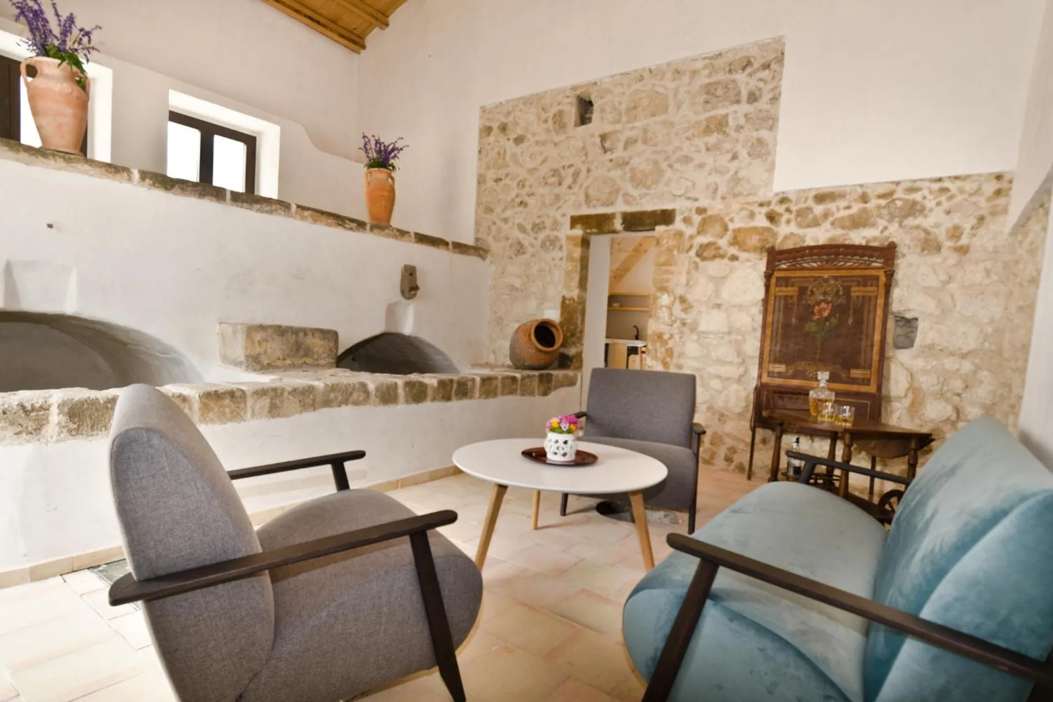 Living room in Kapuhala Sicily