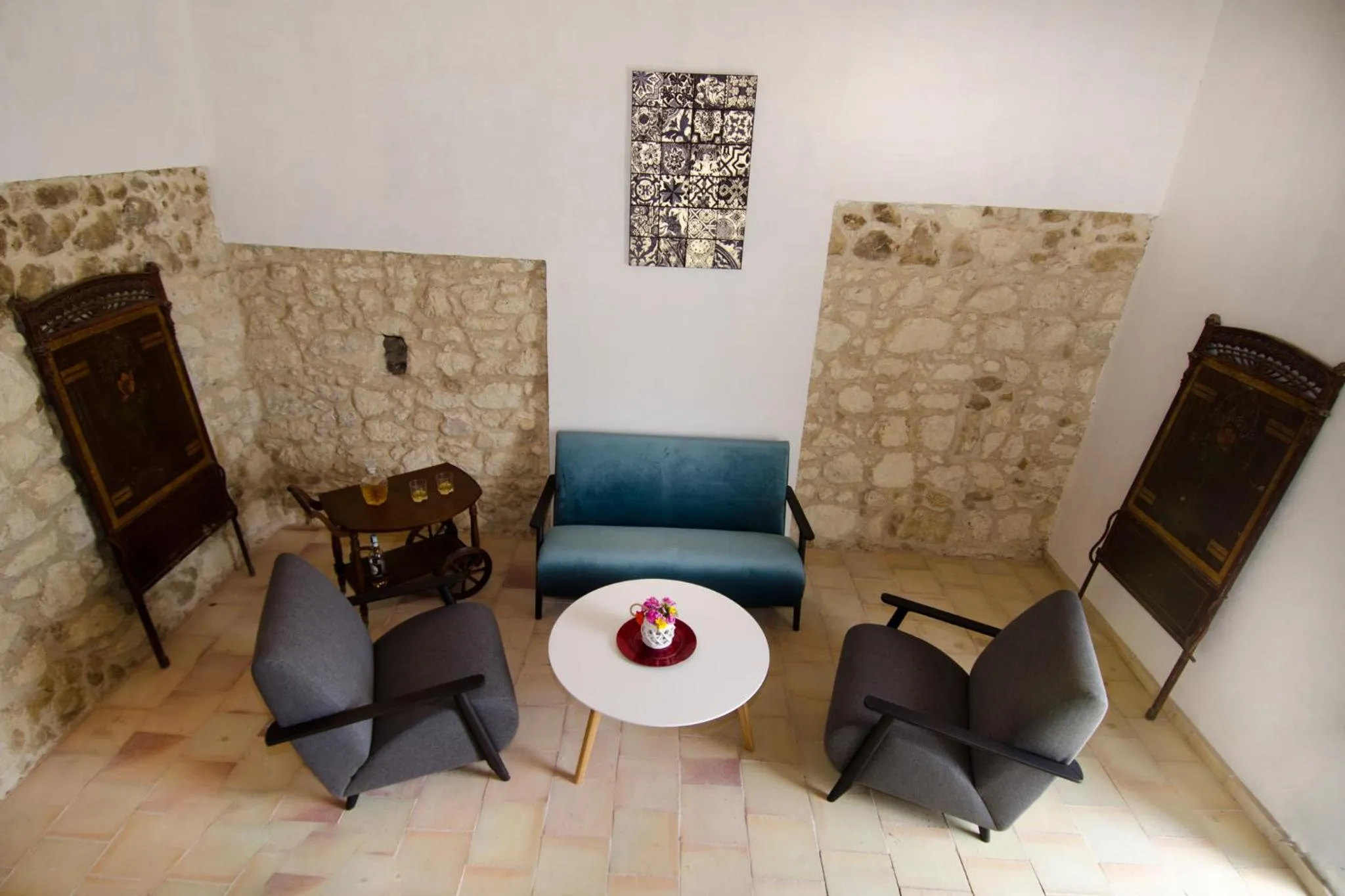 Living room in Kapuhala Sicily