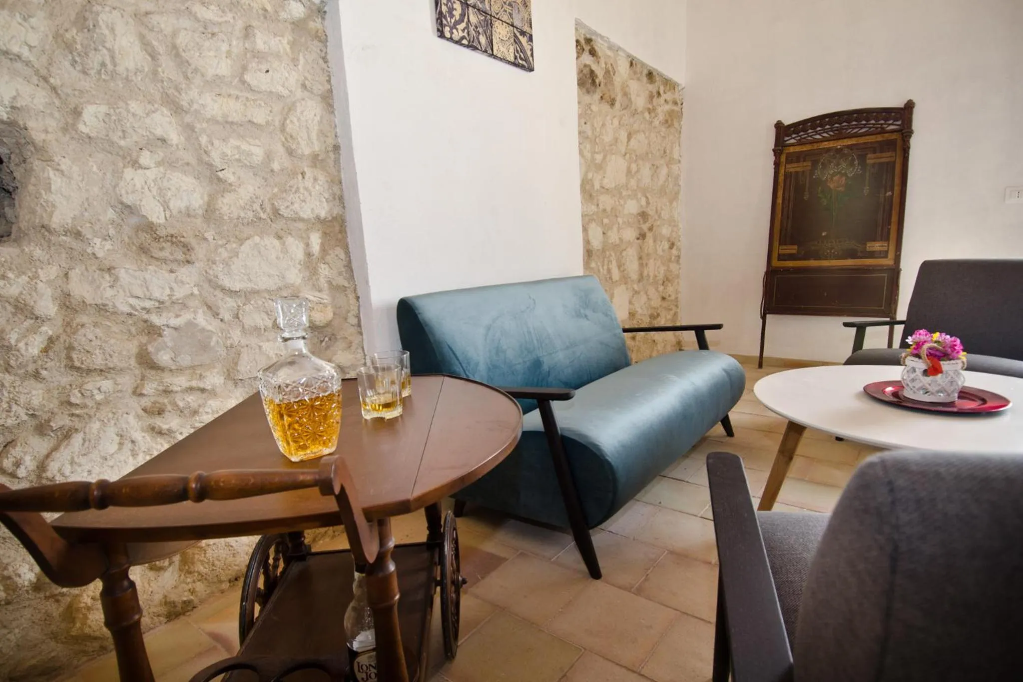 Living room in Kapuhala Sicily