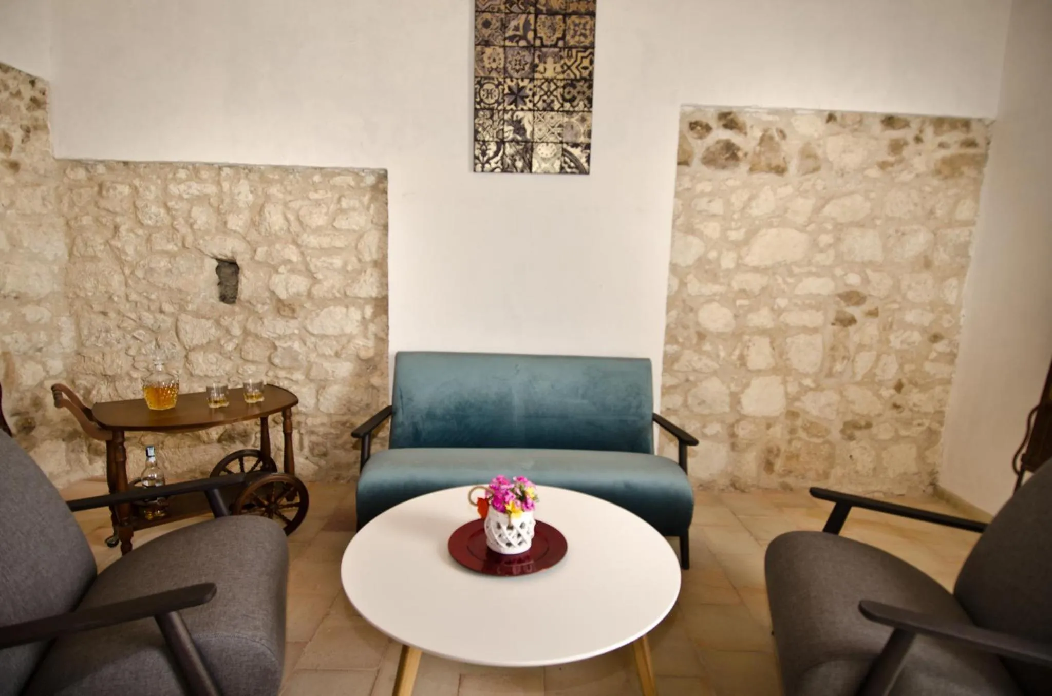 Living room in Kapuhala Sicily