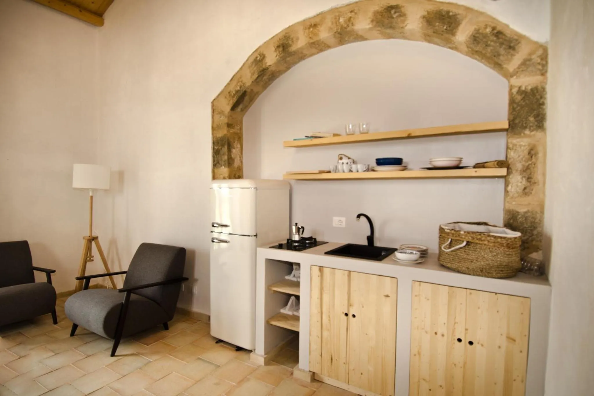 Kitchen or kitchenette in Kapuhala Sicily