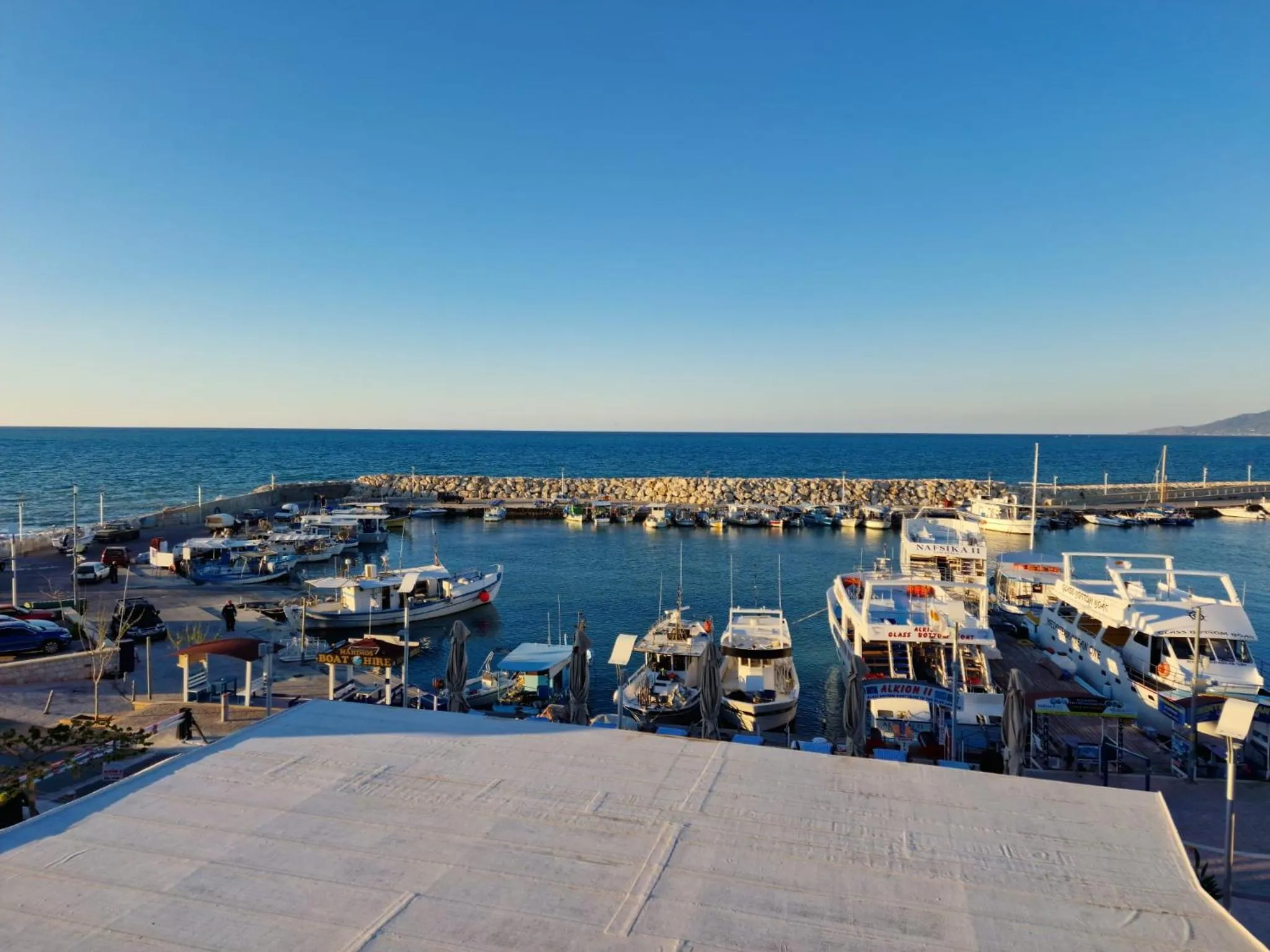 Sea view in Y & P LATCHI HOTEL