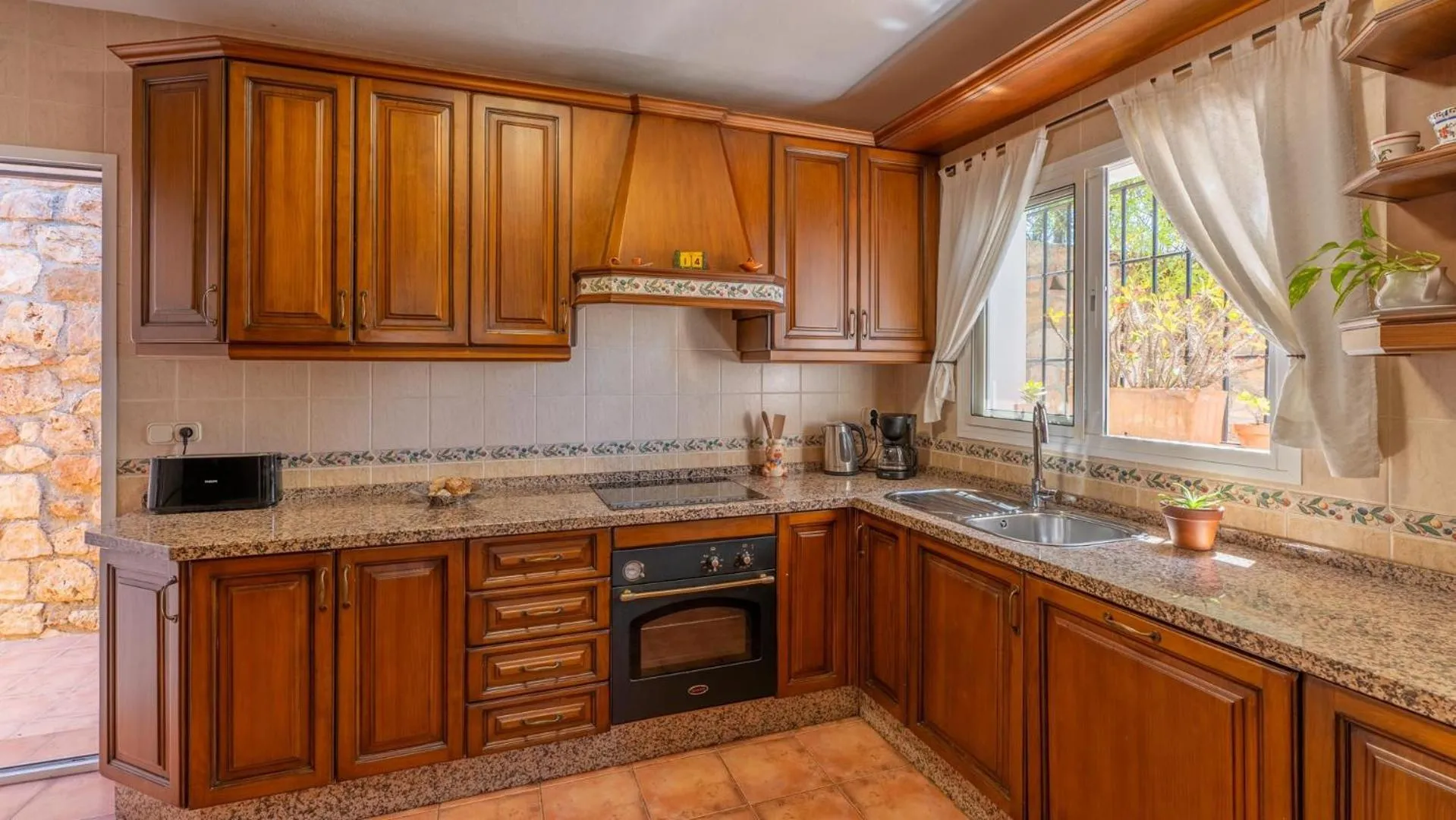 Kitchen or kitchenette in Casa Rocío by Casitas Select