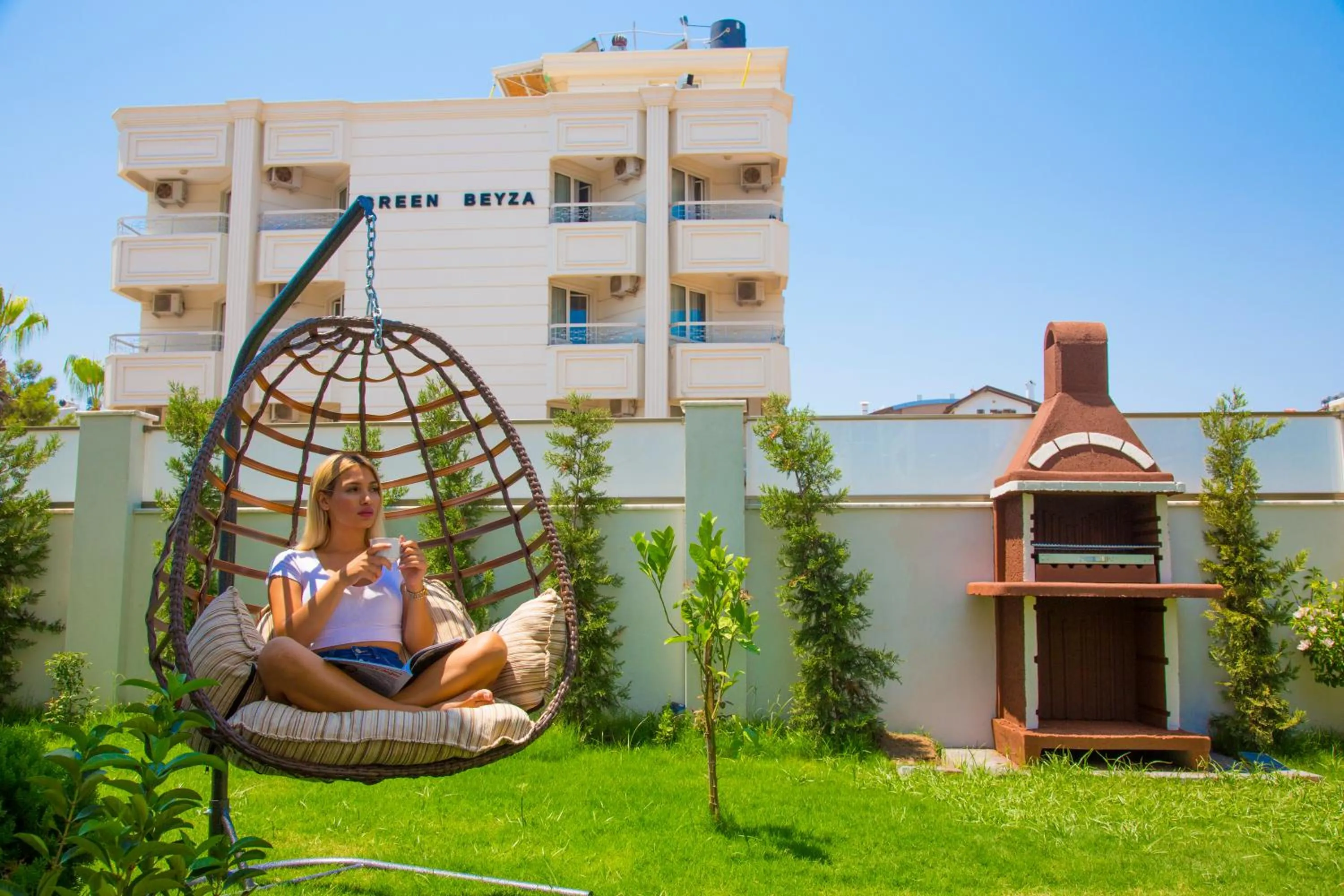 BBQ facilities in Green Beyza Suites