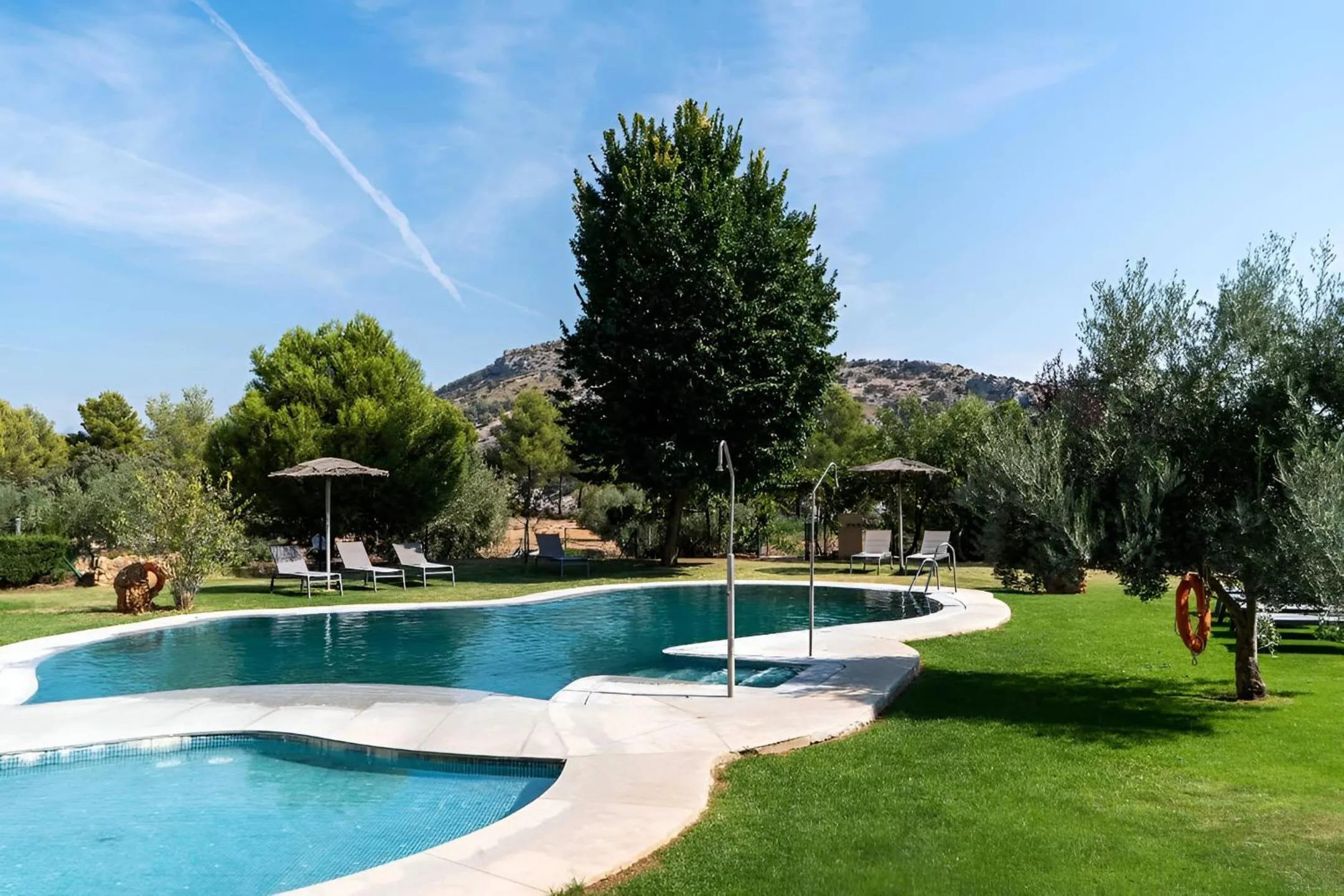 Swimming pool in Casa Rural Las Nueces