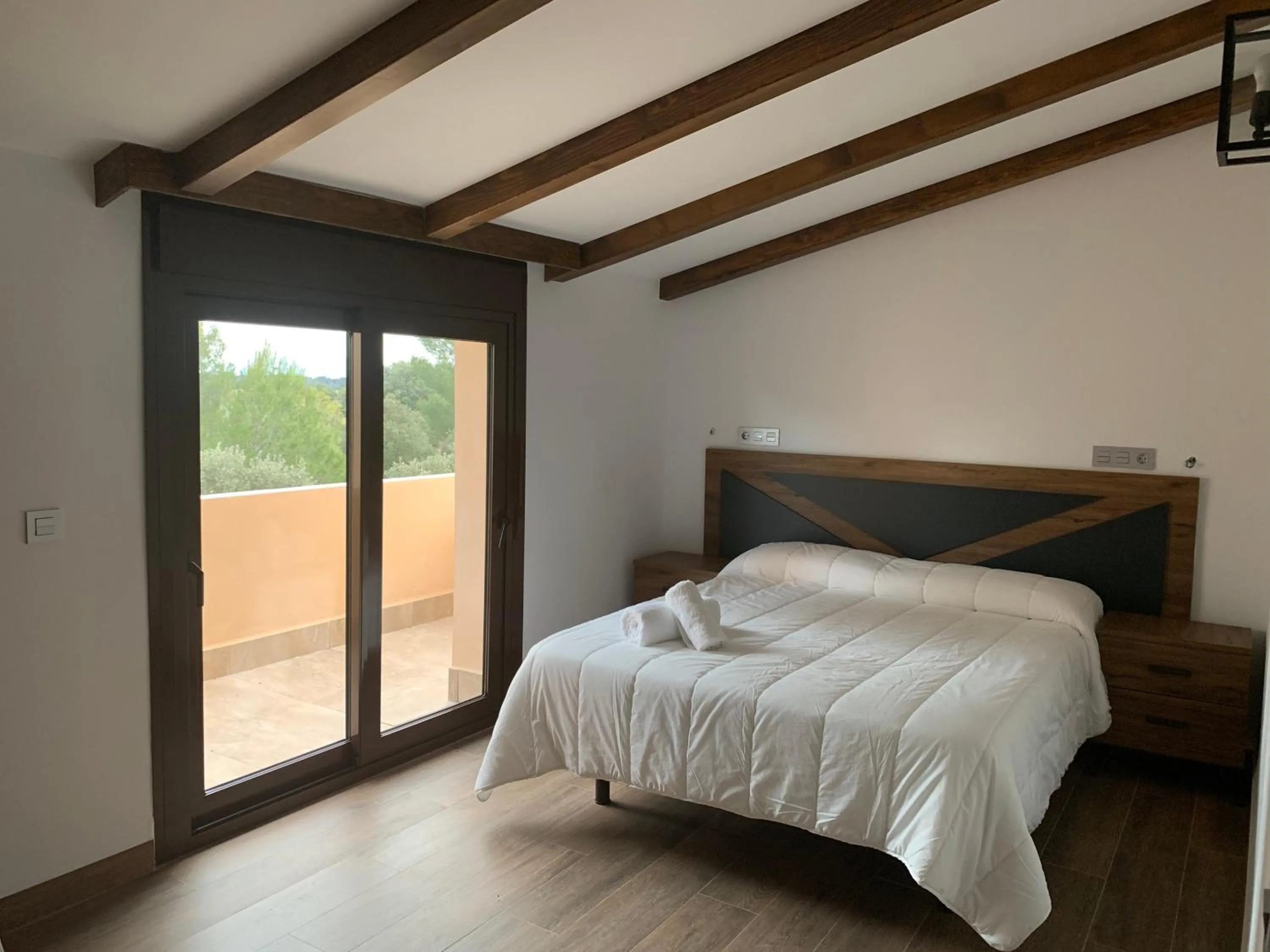 Bedroom, Bed in Casa Rural Las Nueces