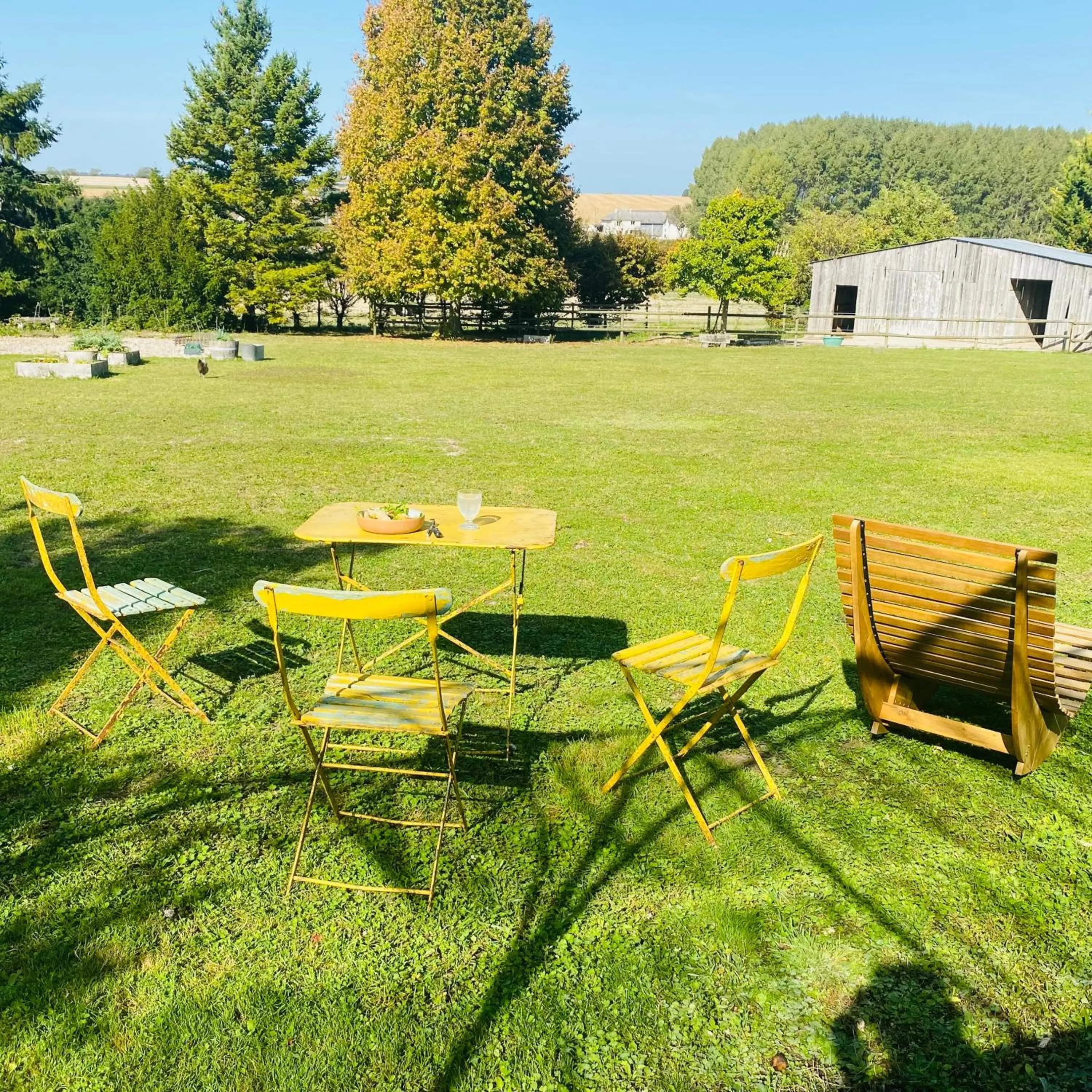 Garden in L'écrin de verdure GITE VERVEINE