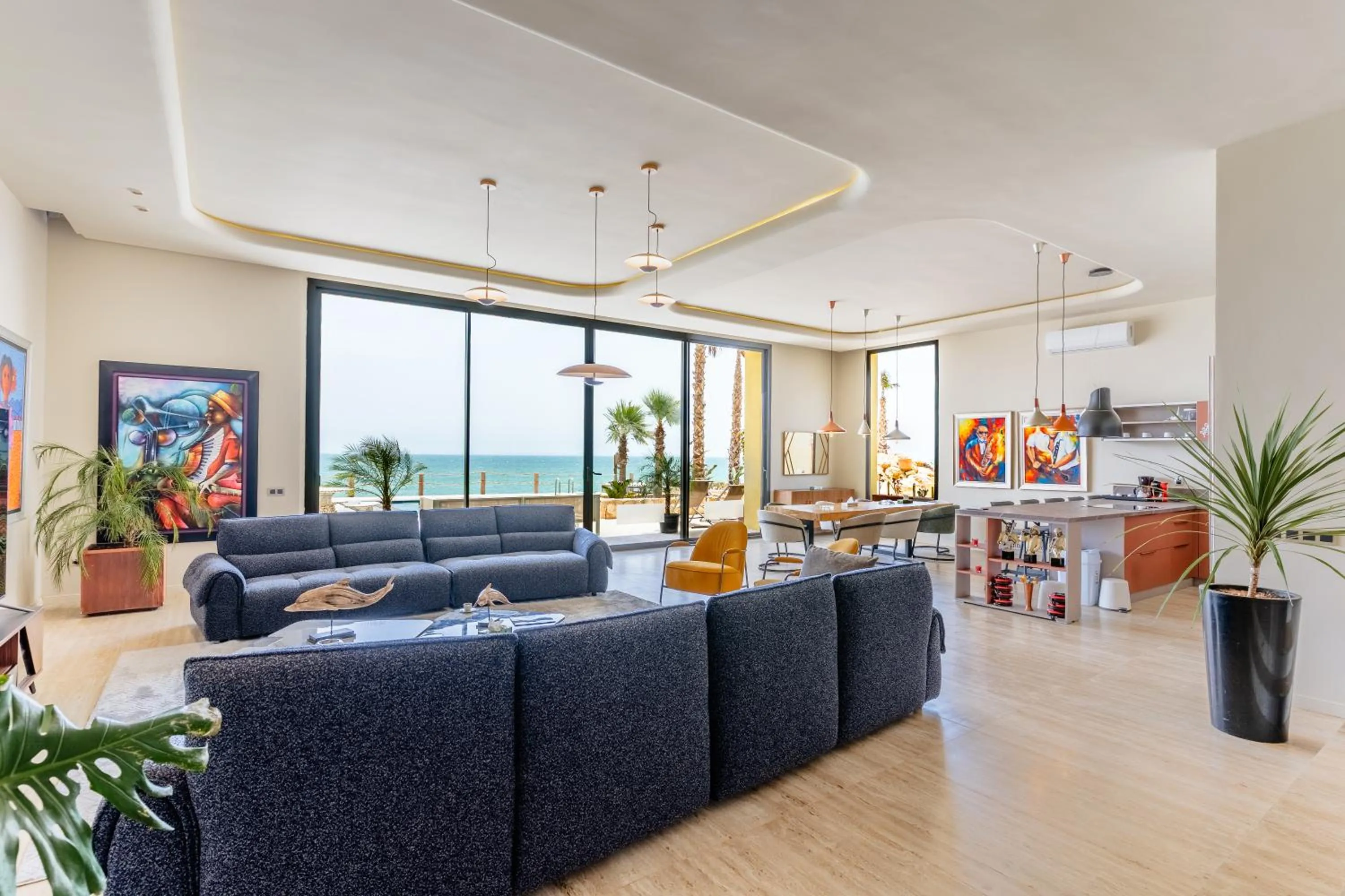 Living room in Bavaro Beach Dakhla