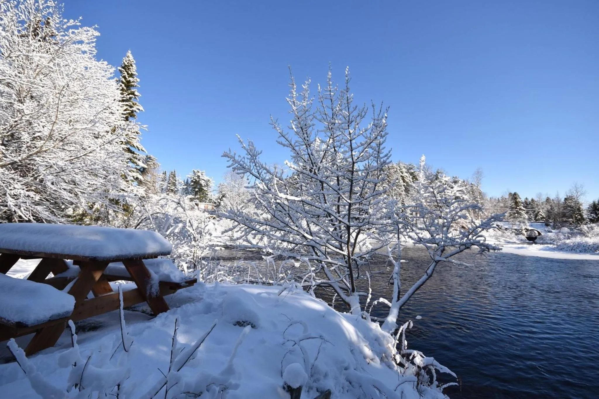 Balcony/Terrace in Oberge Inn Val-David