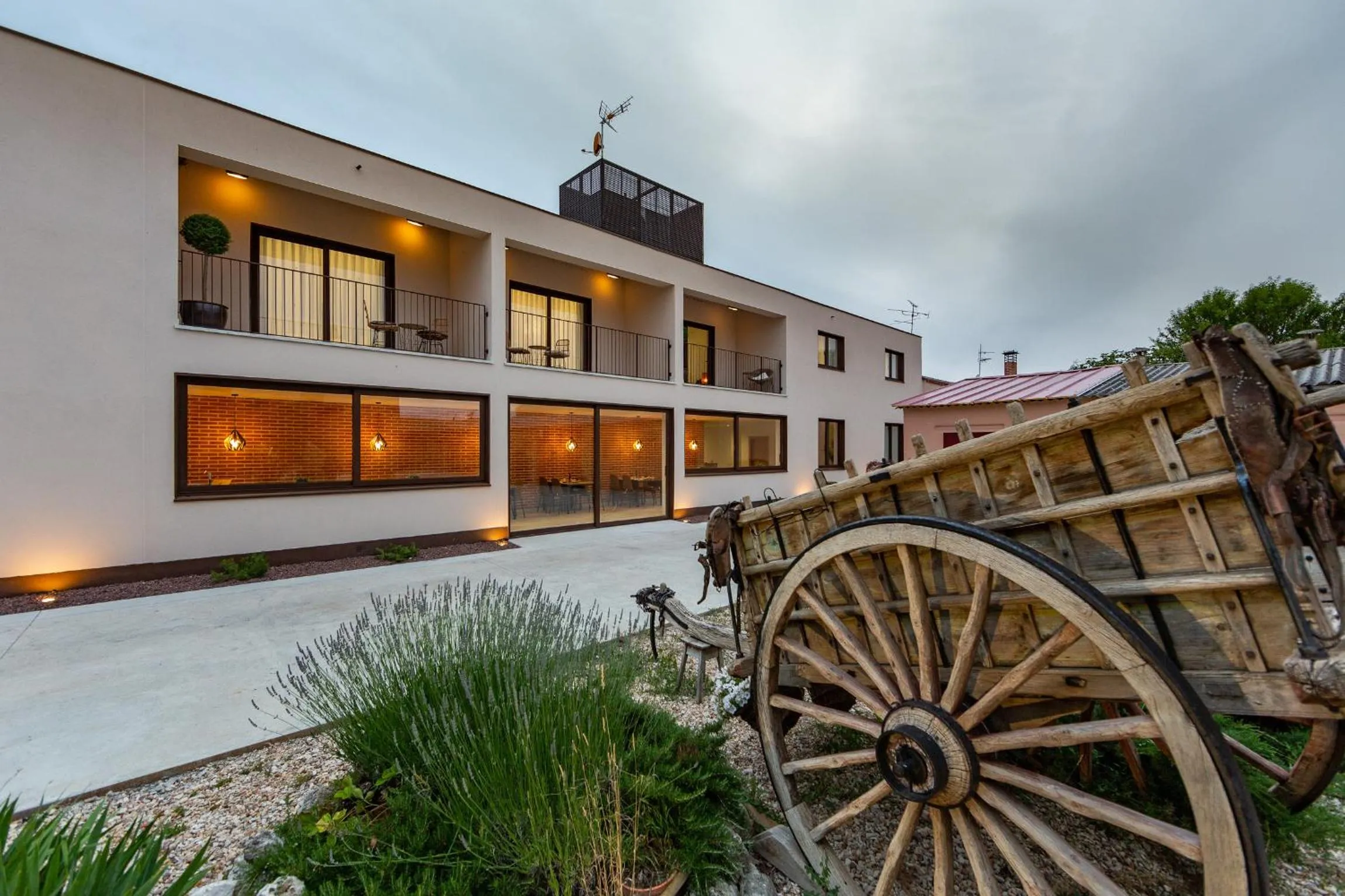 Patio in Hotel rural La Tejera