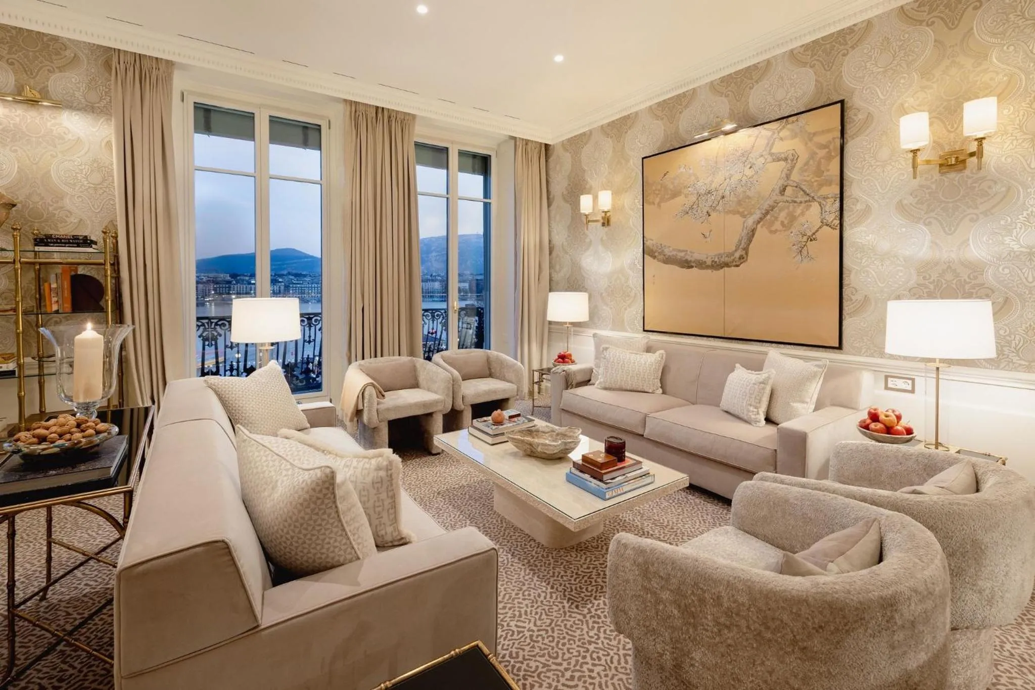 Bedroom in Hotel d'Angleterre