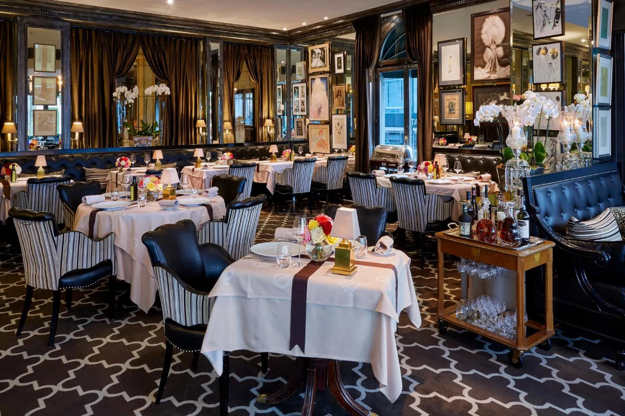 Restaurant/places to eat in Hotel d'Angleterre