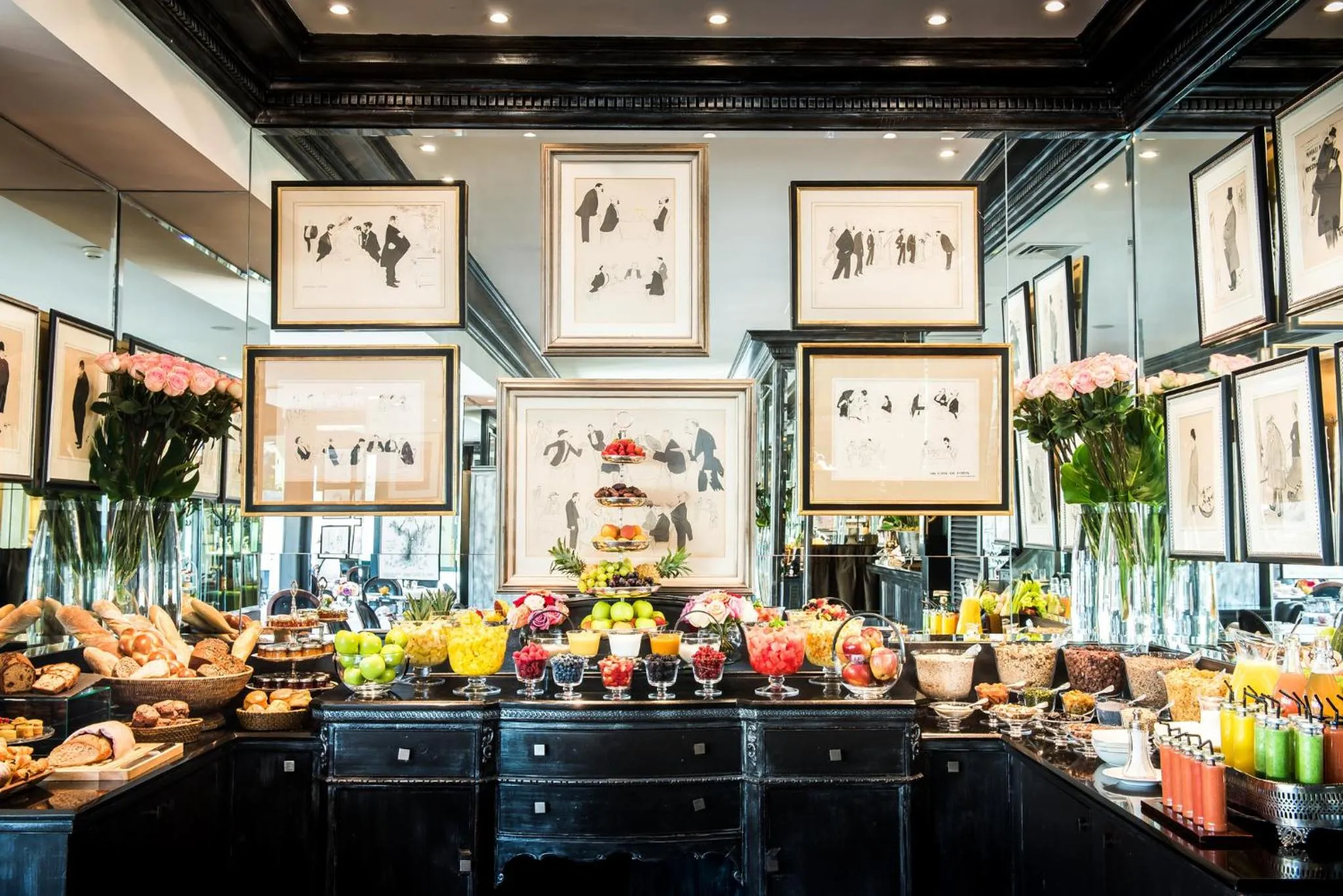 Restaurant/places to eat in Hotel d'Angleterre