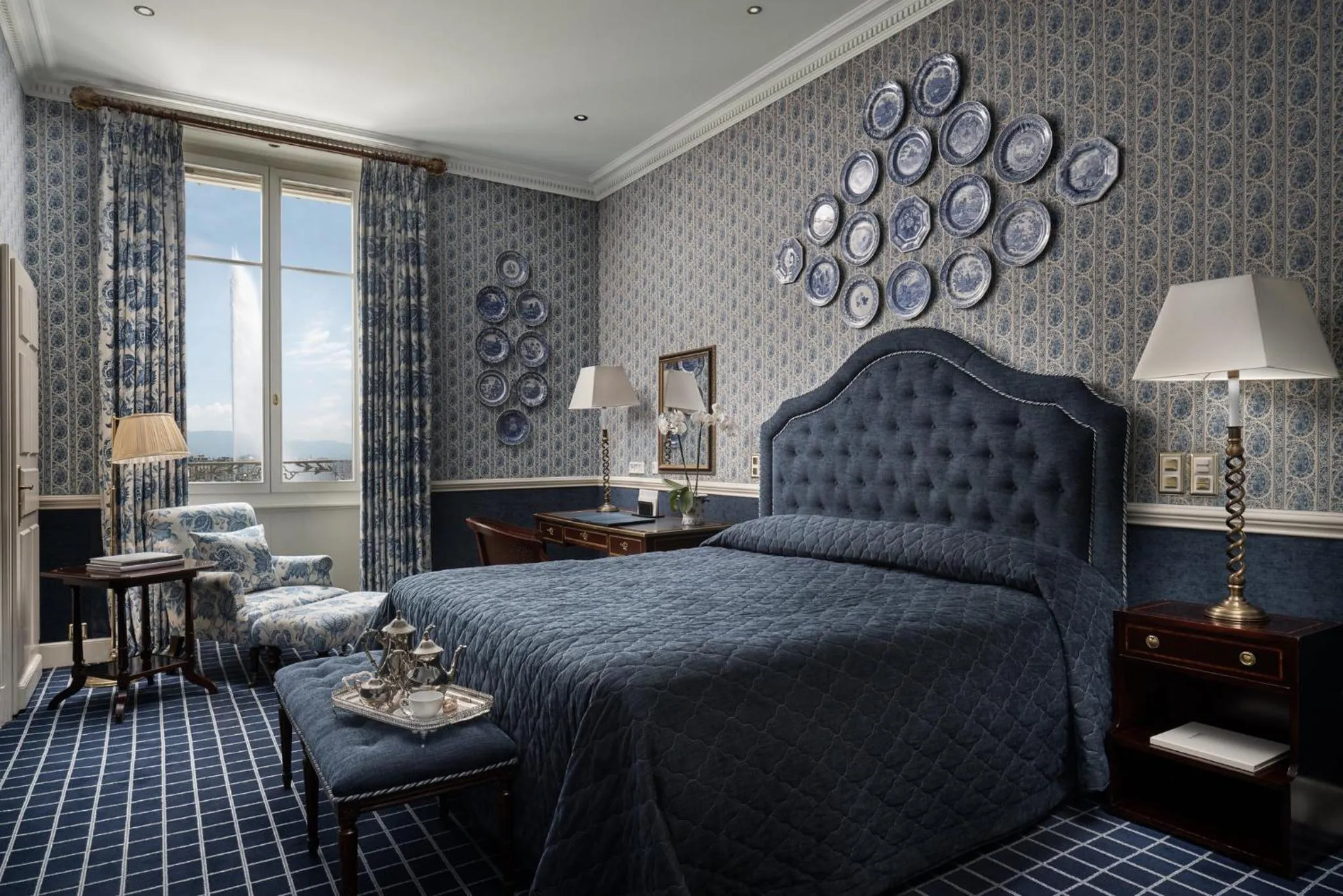 Photo of the whole room in Hotel d'Angleterre