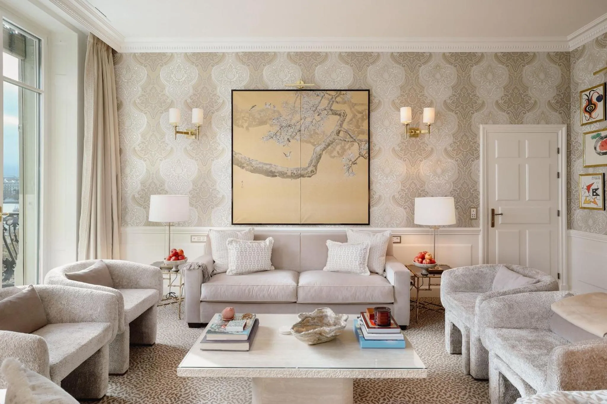 Bedroom in Hotel d'Angleterre