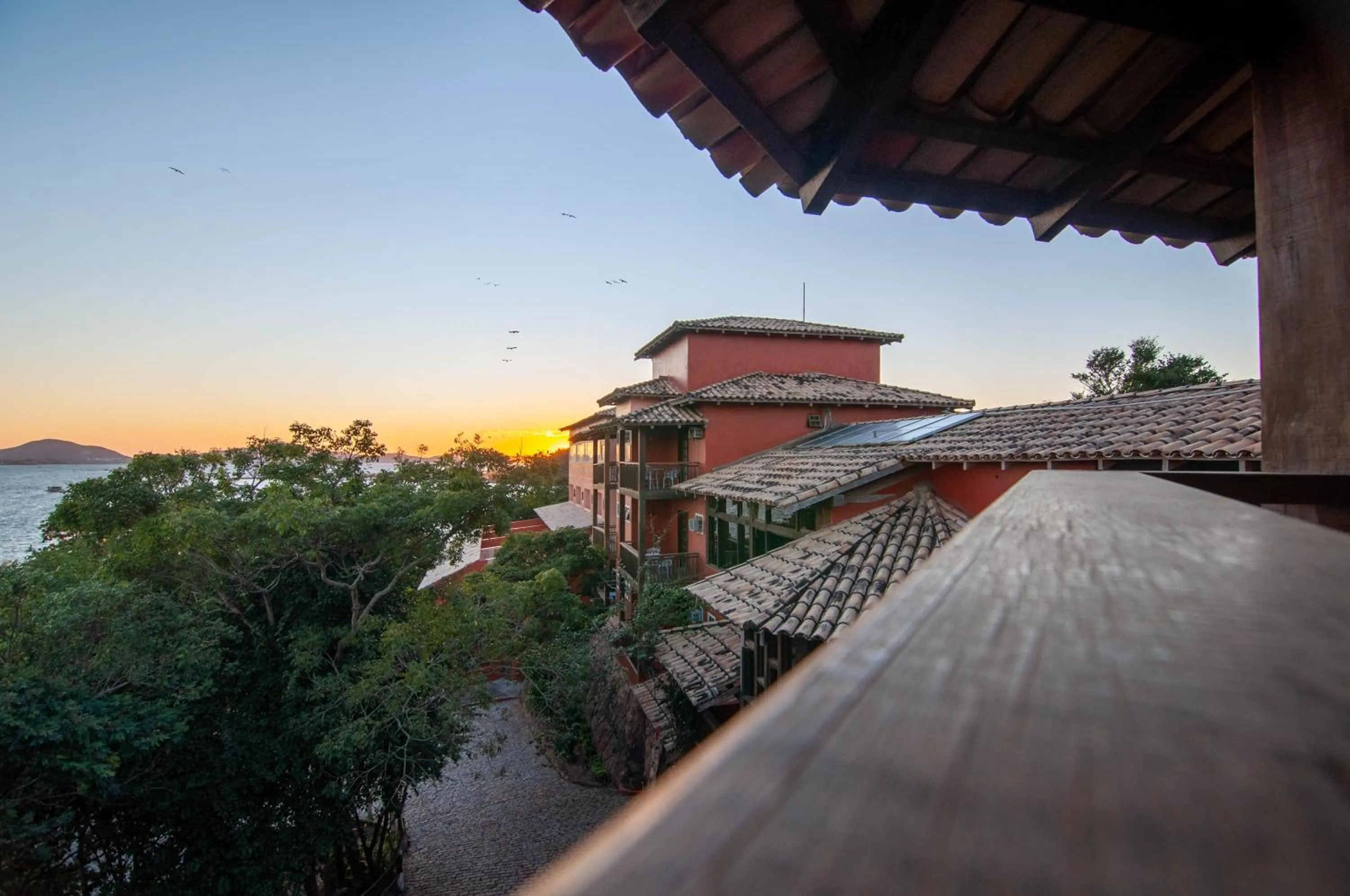 Sunrise in Hotel Cave do Sol